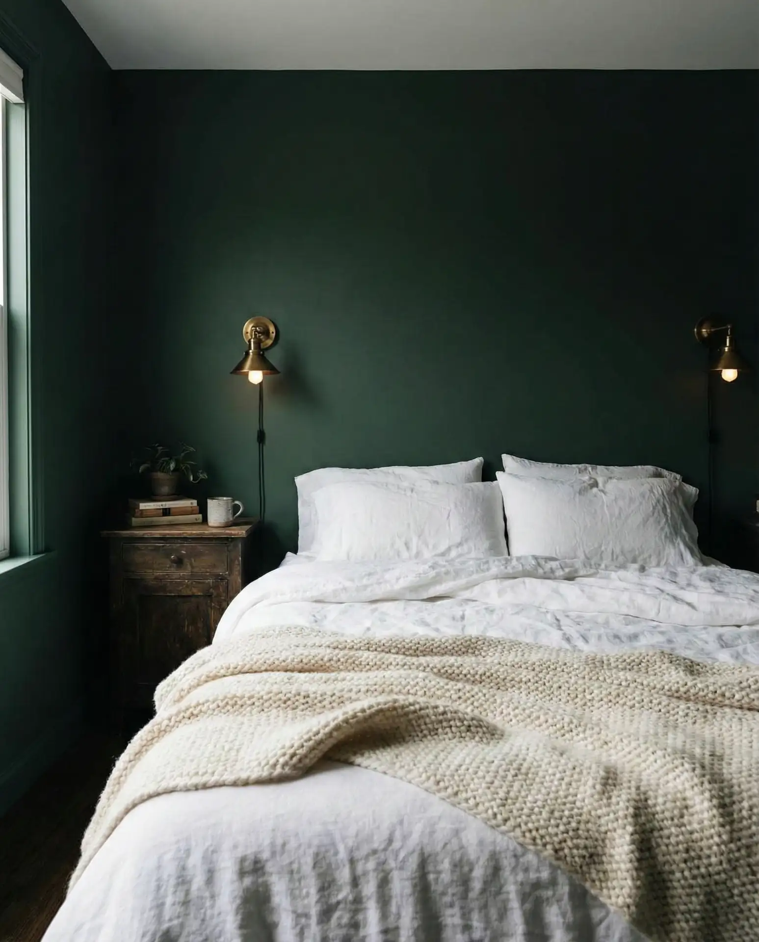 Forest Green and Brass Accents 1