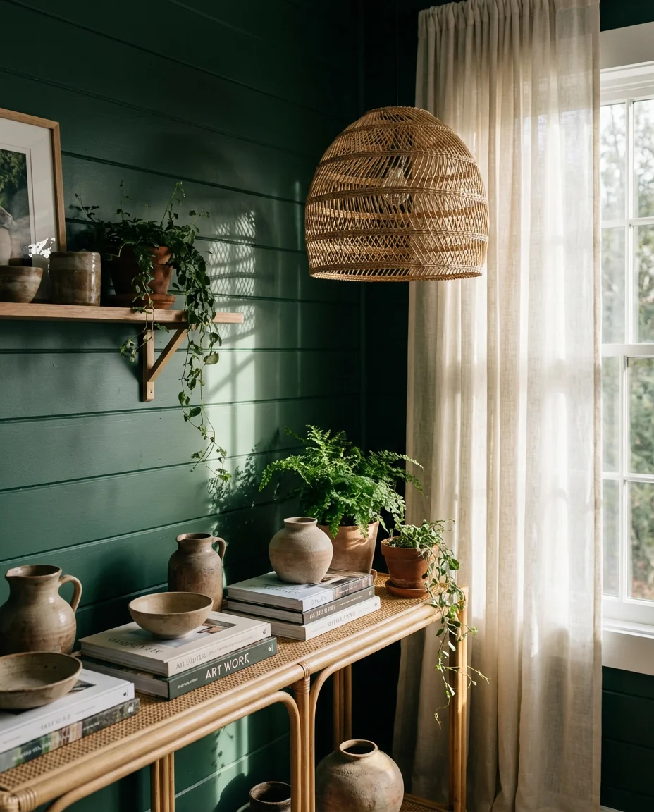 Forest Green and Natural Textures 2