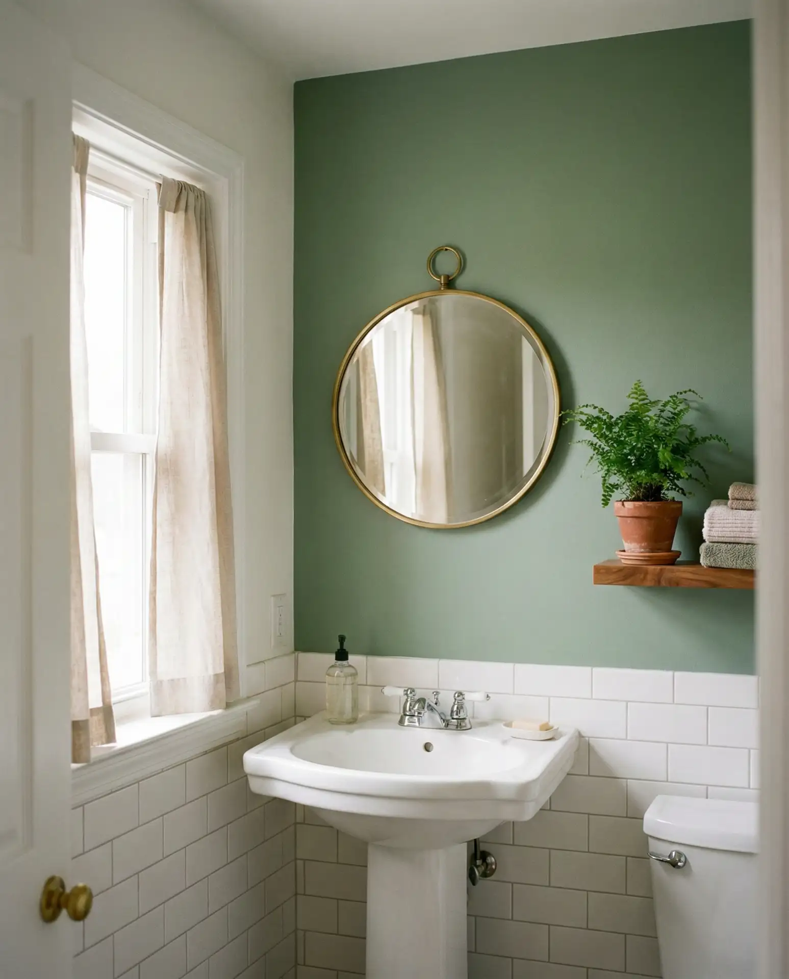 Fresh Green Accent Walls 1