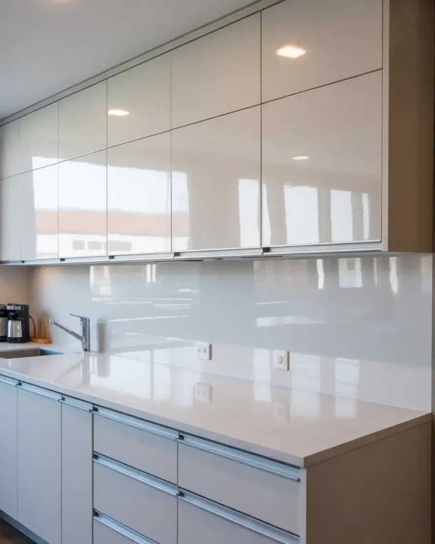 Glossy White for Bright and Airy Spaces 2