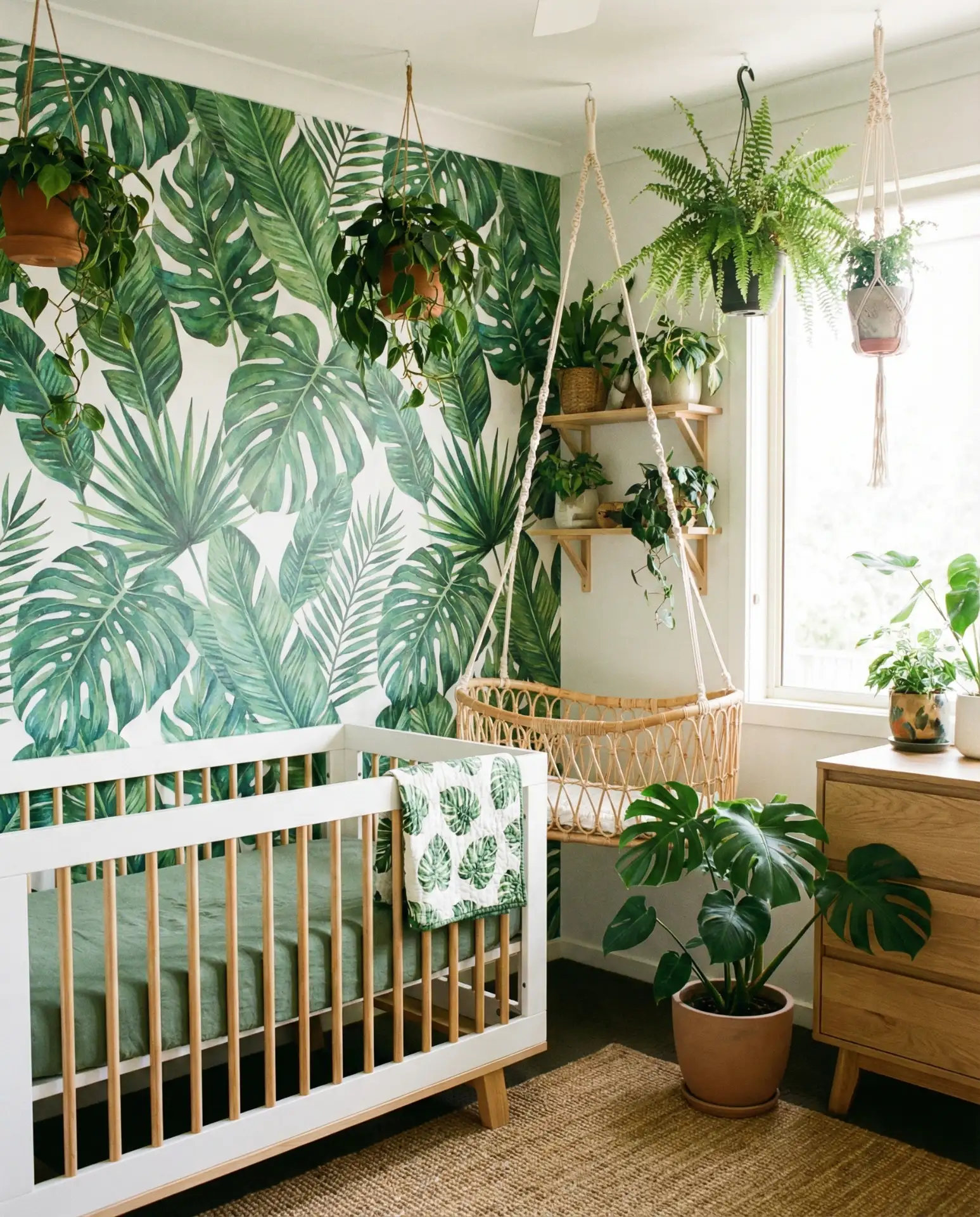 Green Botanical Jungle Vibes 1