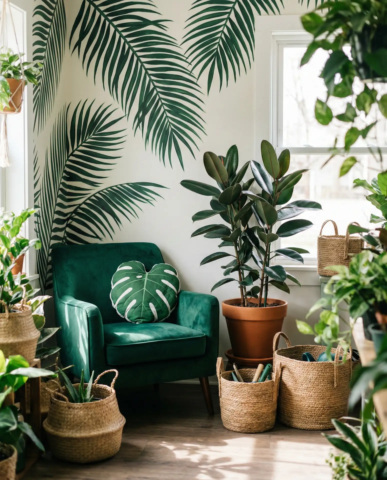 Green Botanical Jungle Vibes 2