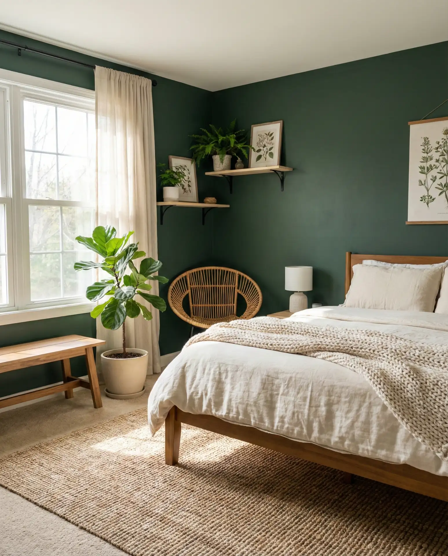 Green Sanctuary with Botanical Touches 1