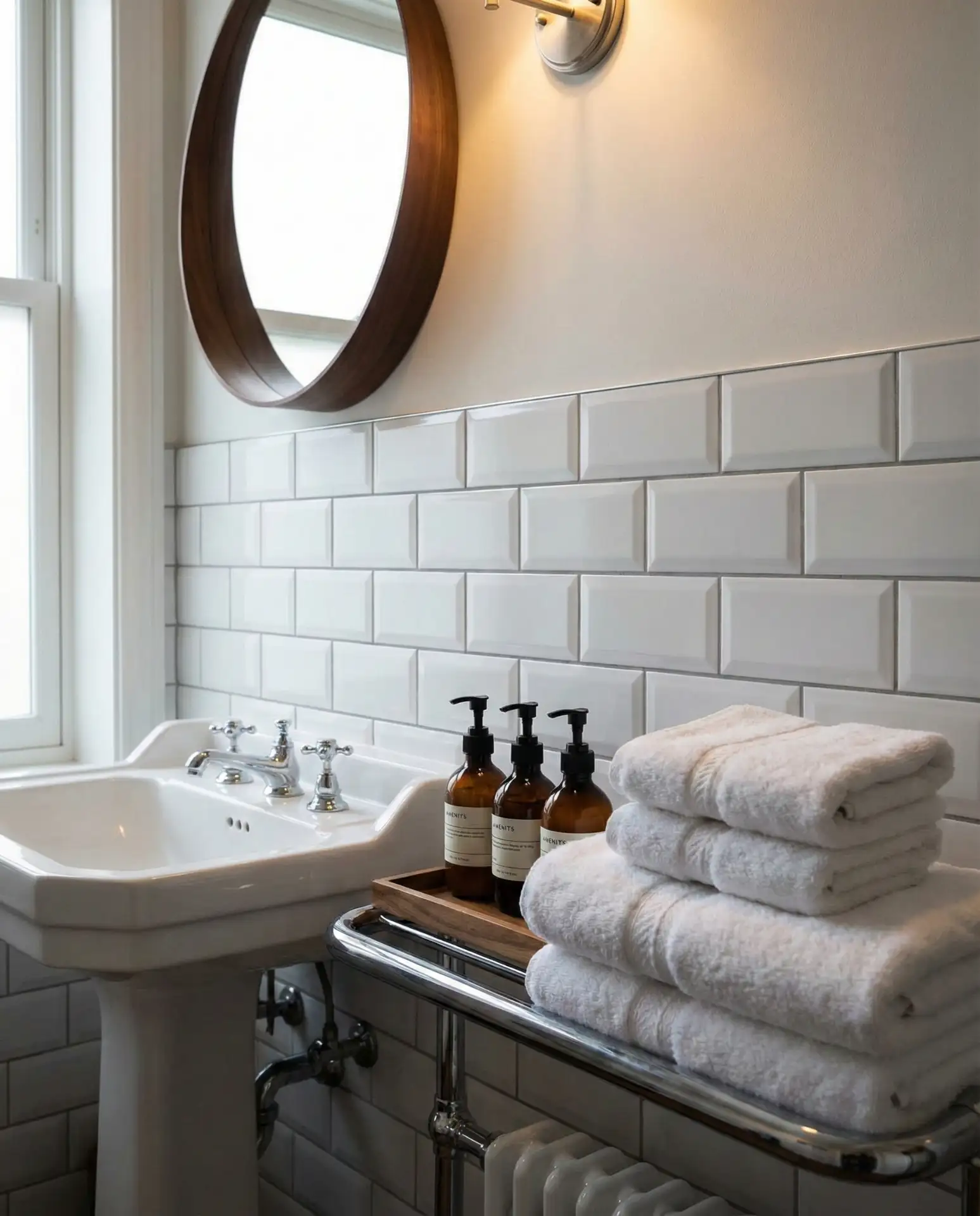 Guest Bathroom With Curated Hotel Luxury 2