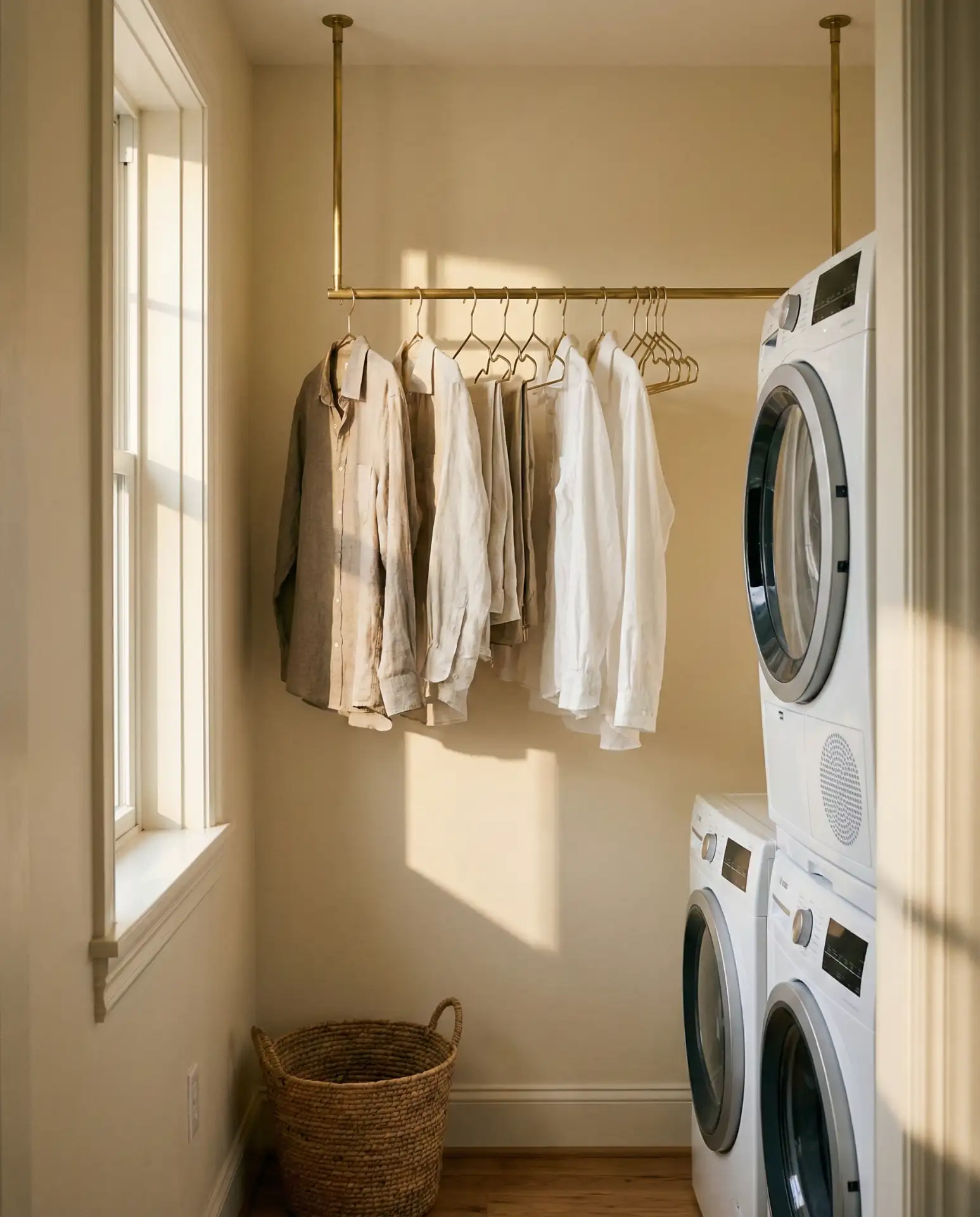 Hanging Clothes Rail for Air-Drying and Pressing 2