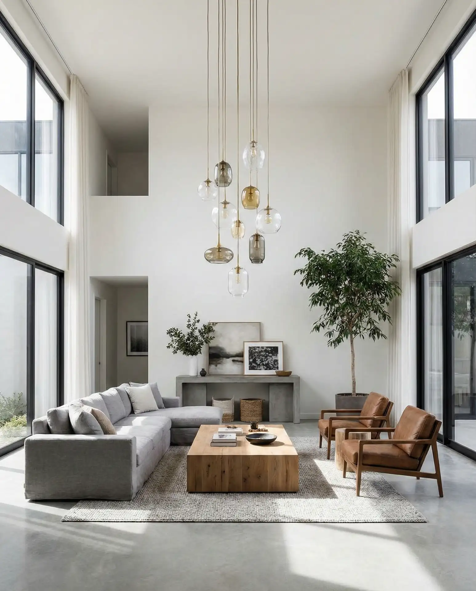 High Ceiling Statement Lighting 1