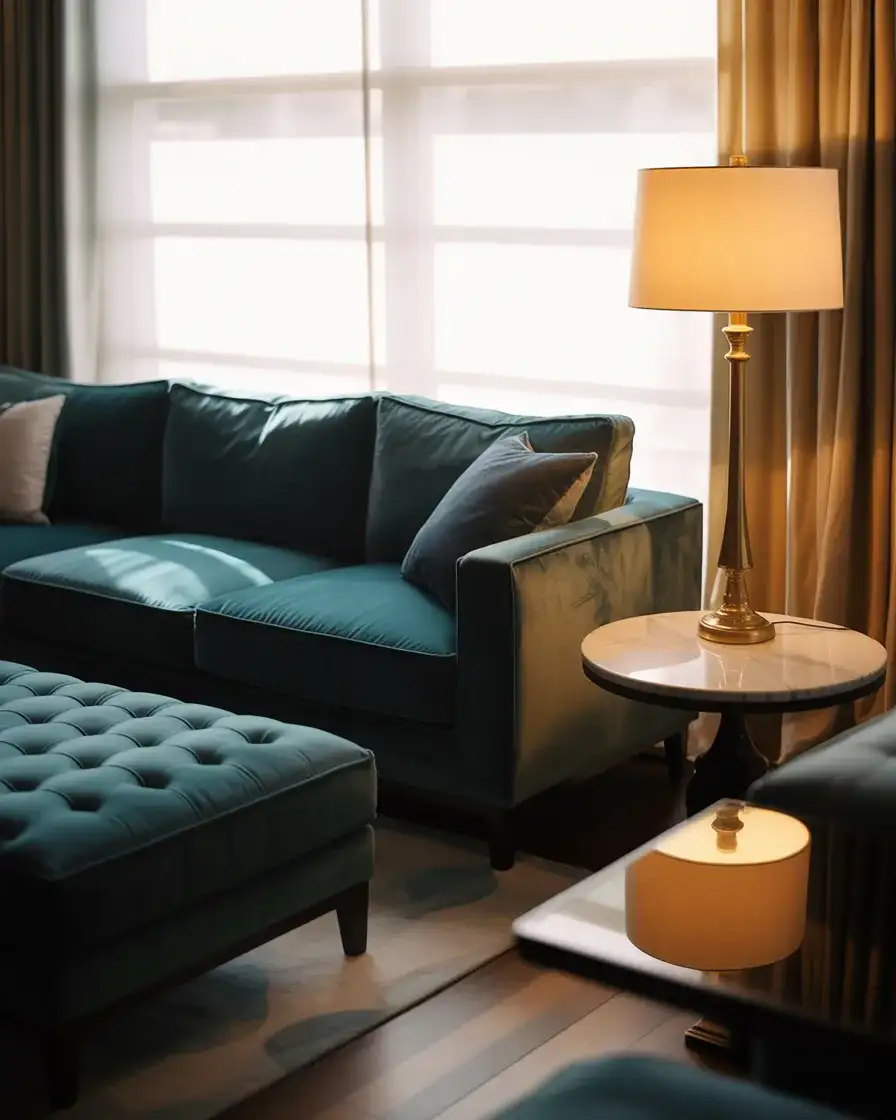 Hotel-Inspired Luxury with Plush Upholstery 1