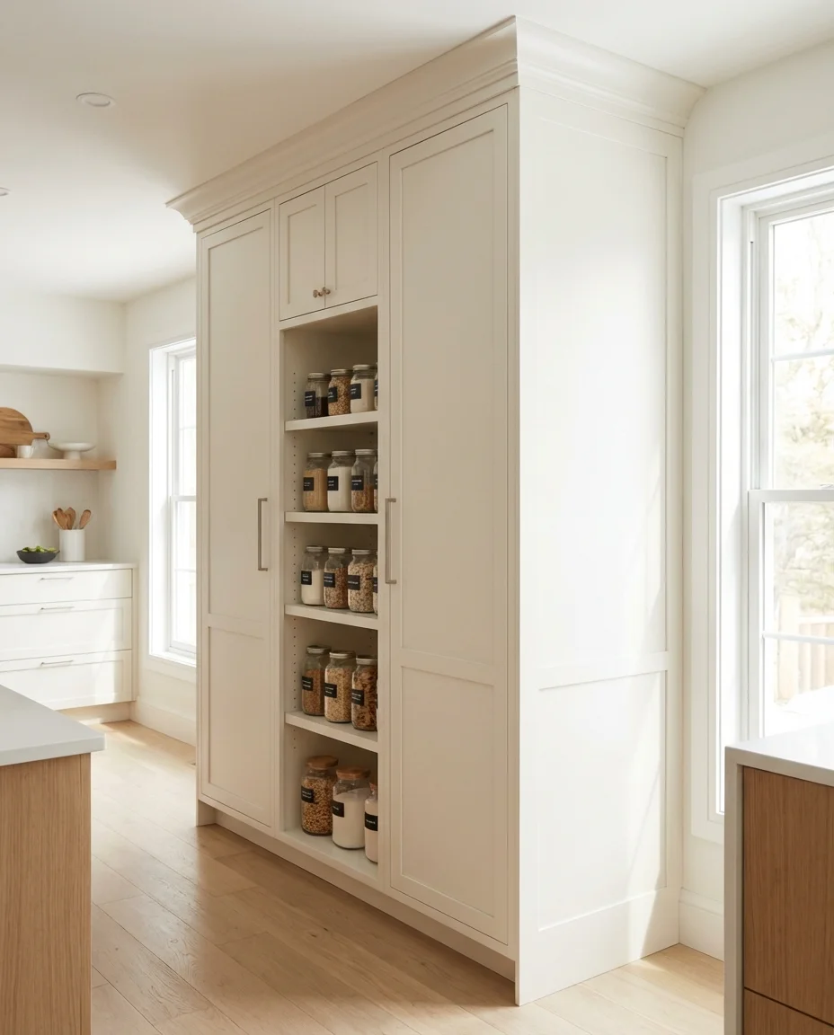 IKEA Pantry Hack With Custom Doors 1