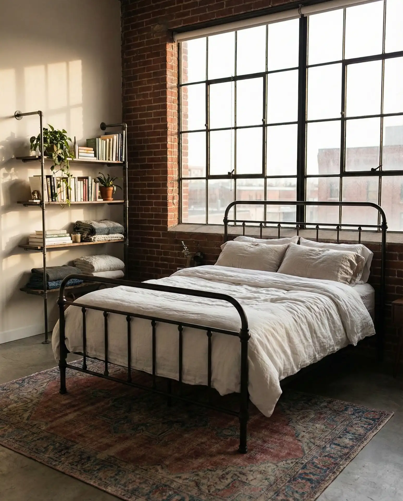Industrial Loft Bedroom 2