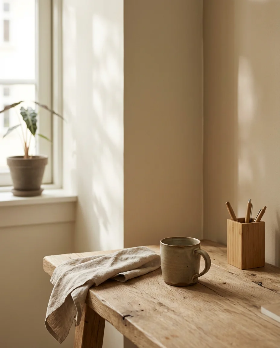 Japandi Home Office Calm 2