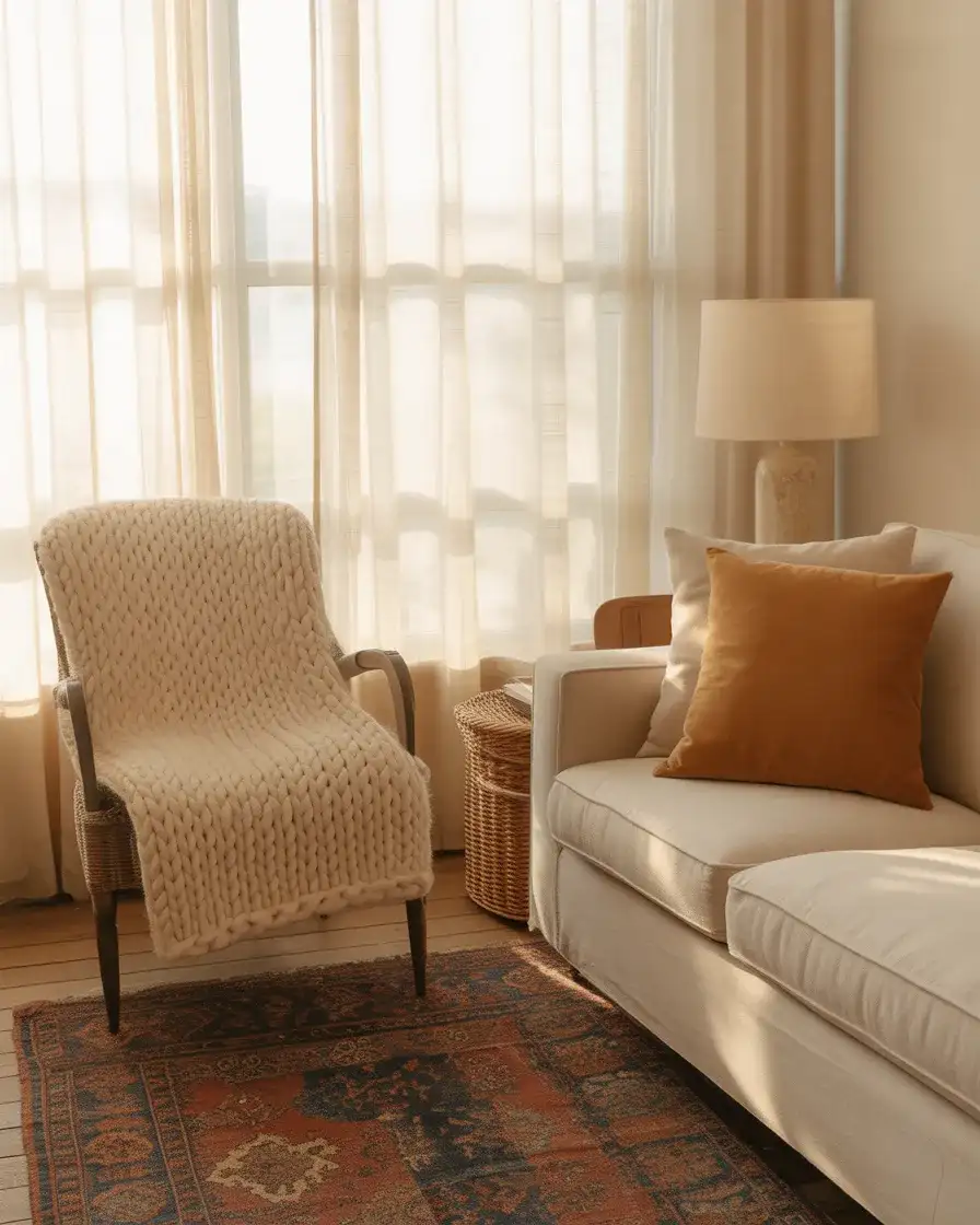 Layer Thrift Store Textiles for an Instant Cozy Feel 1