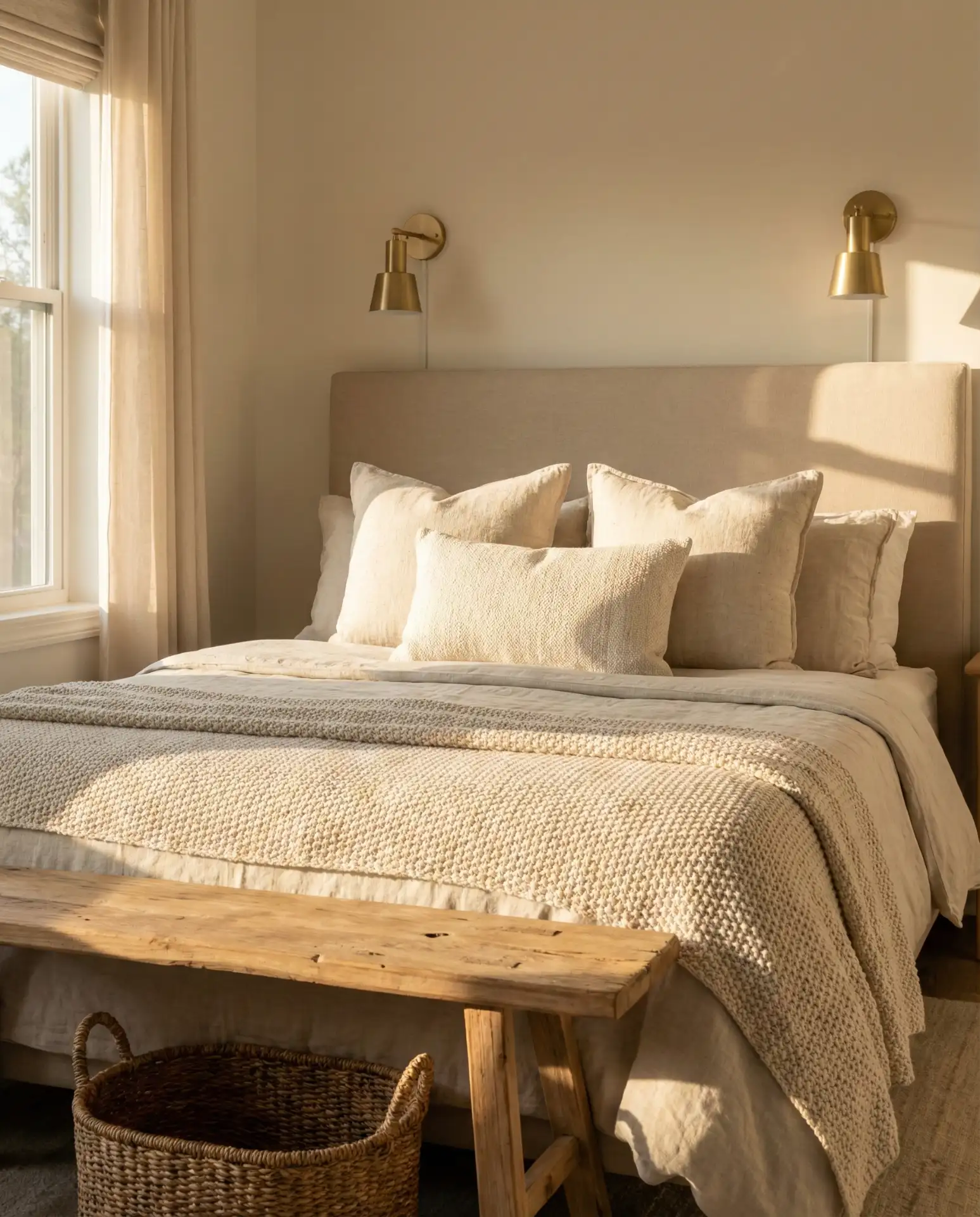 Luxe Neutral Layers with Warm Undertones 1