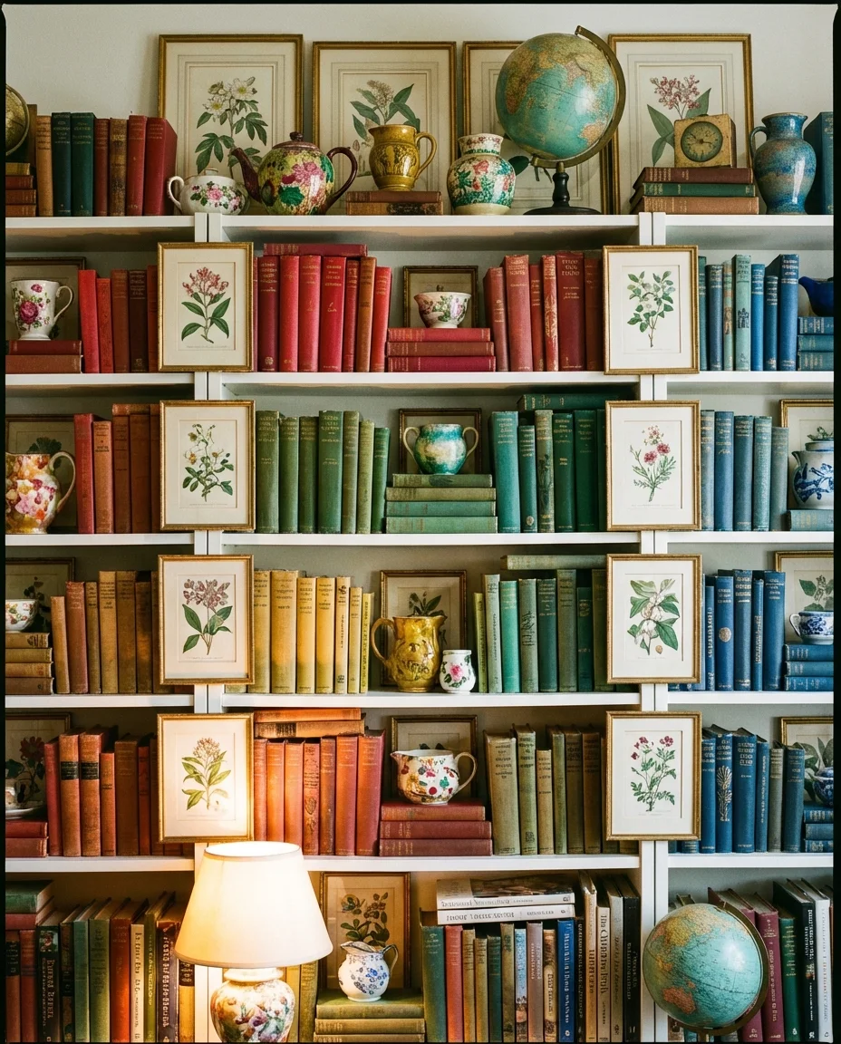 Maximalist Colorful Eclectic Office 2