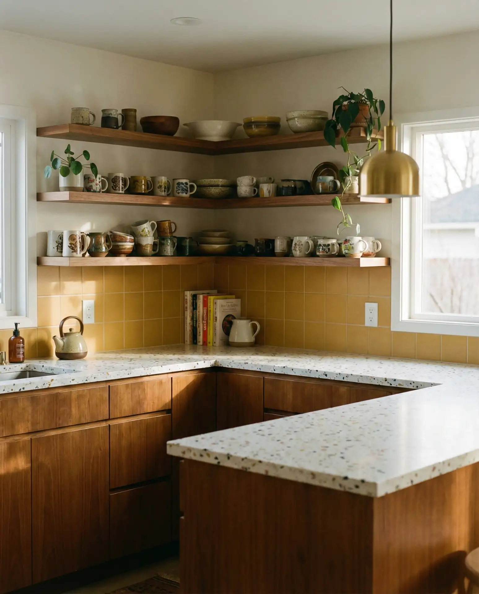 Mid-Century Modern Kitchen Design with Retro Warmth 2