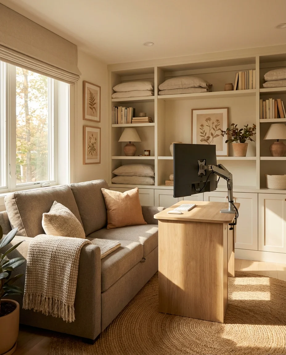 Multifunctional Guest Room and Home Office 2