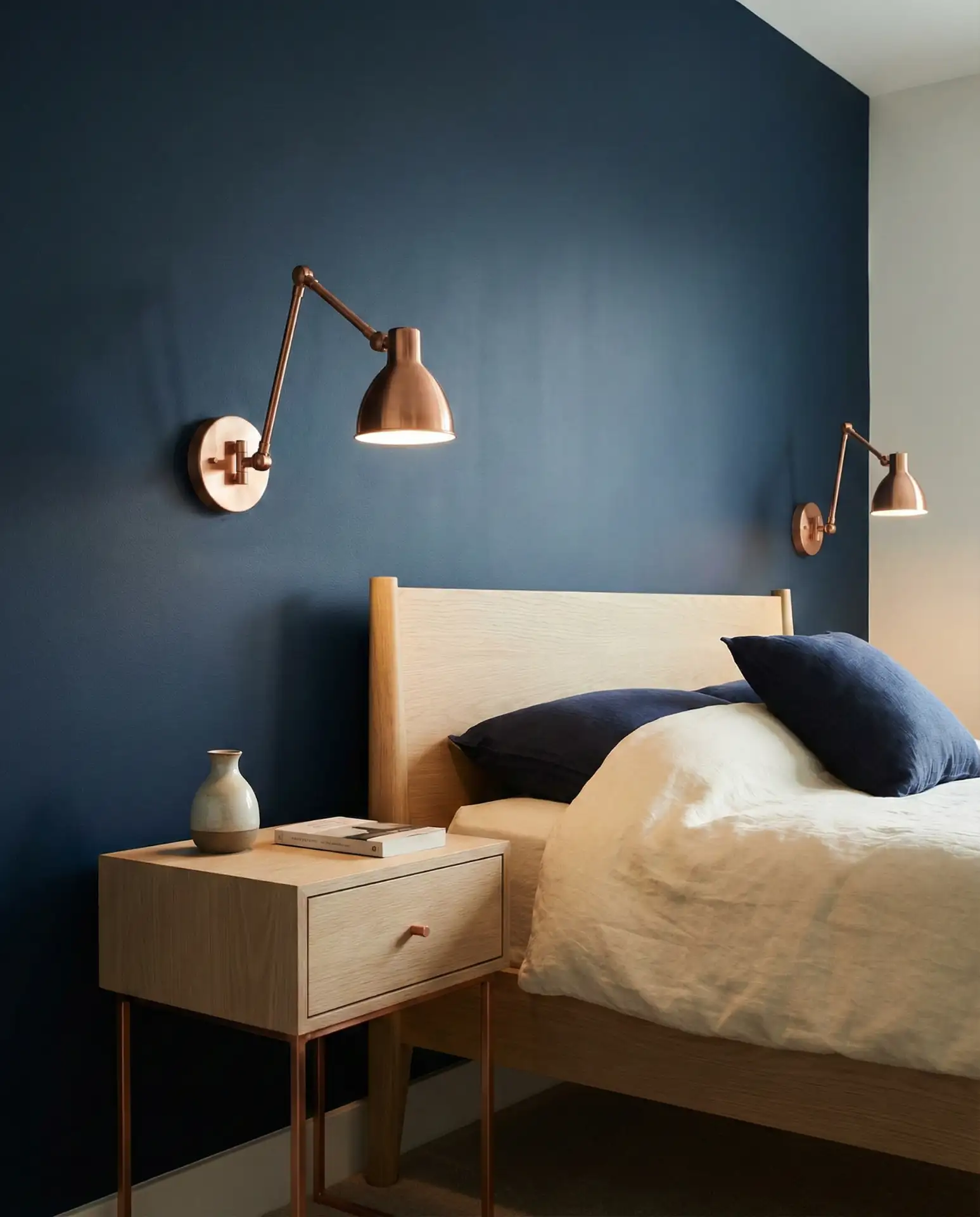 Navy and Copper Modern Elegance 2