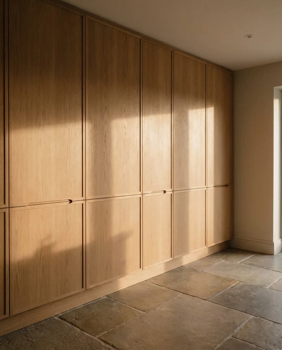 Oak Cabinets with a Modern Matte Finish 2