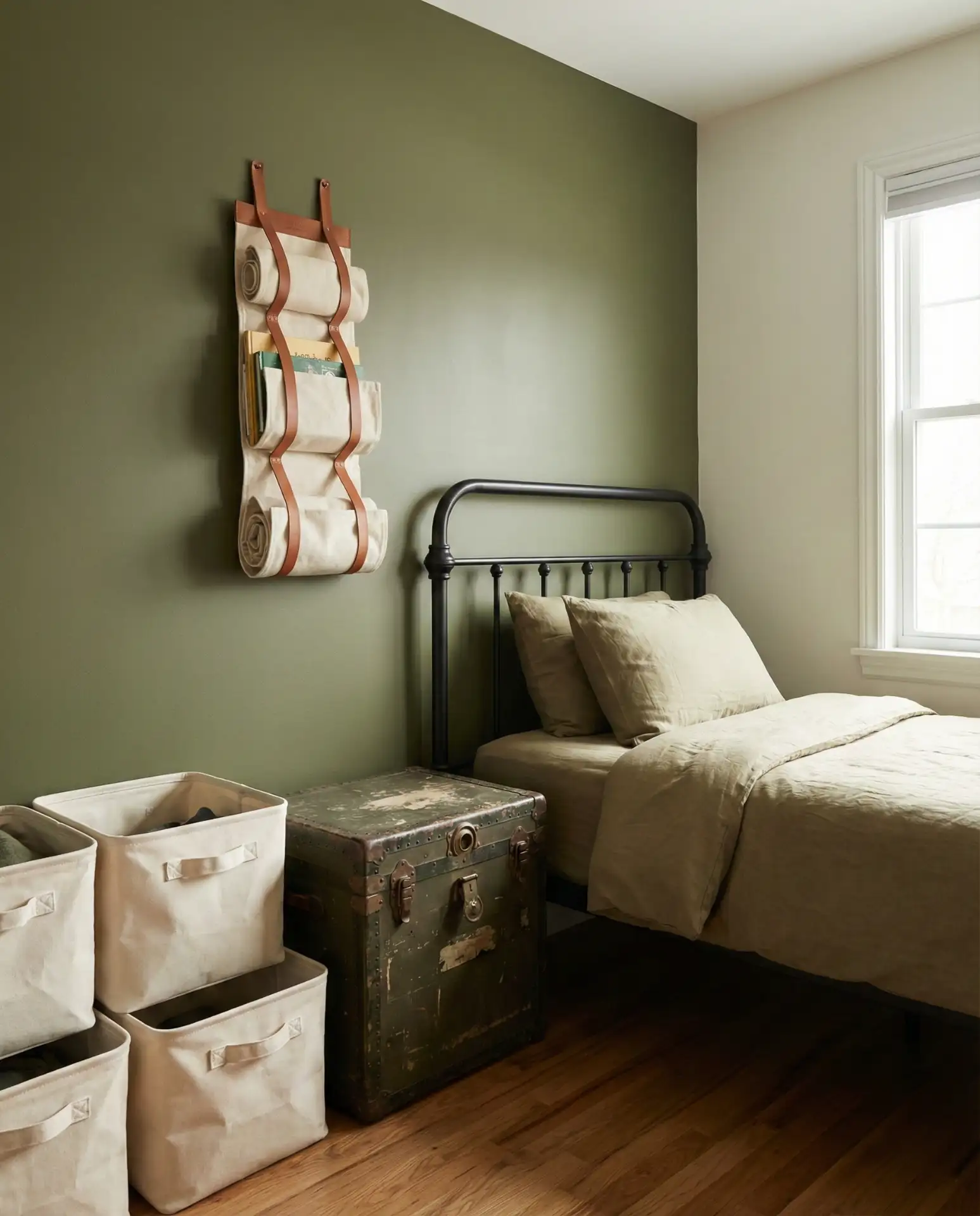 Olive Green Military-Inspired Retreat 1