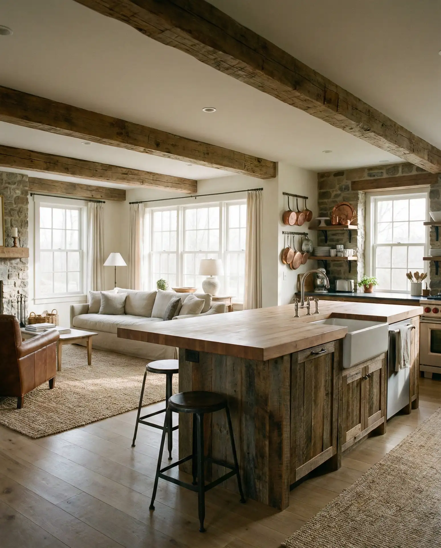 Open Floor Plan with Kitchen as Central Hub 1