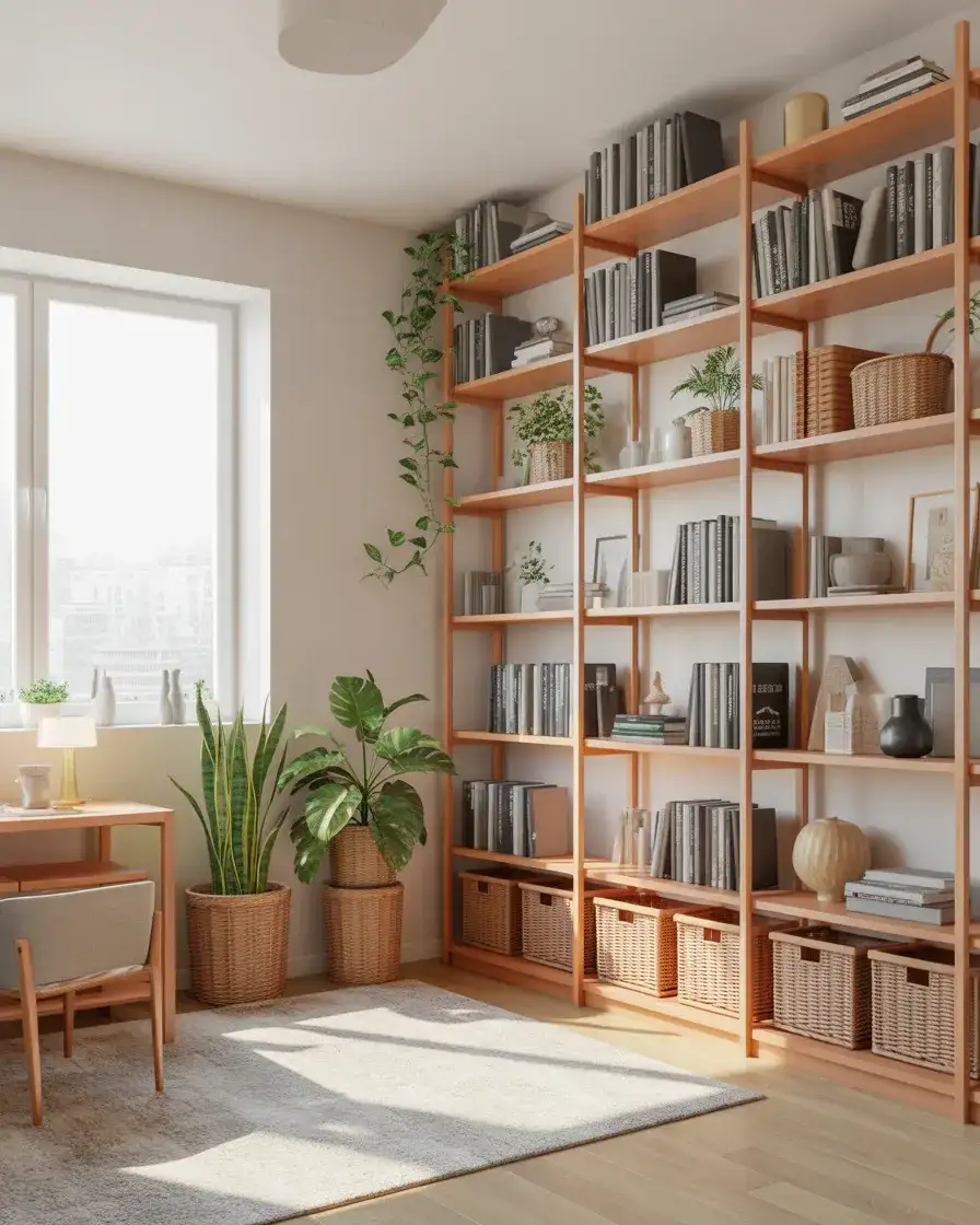 Organize Small Spaces with Vertical Storage Systems 1