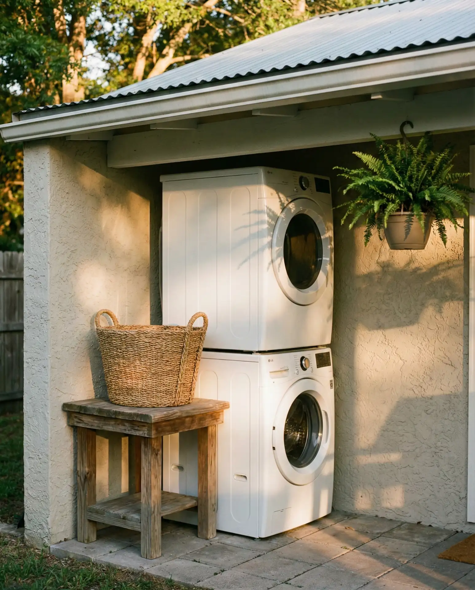Outdoor Laundry Station for Temperate Climates 2