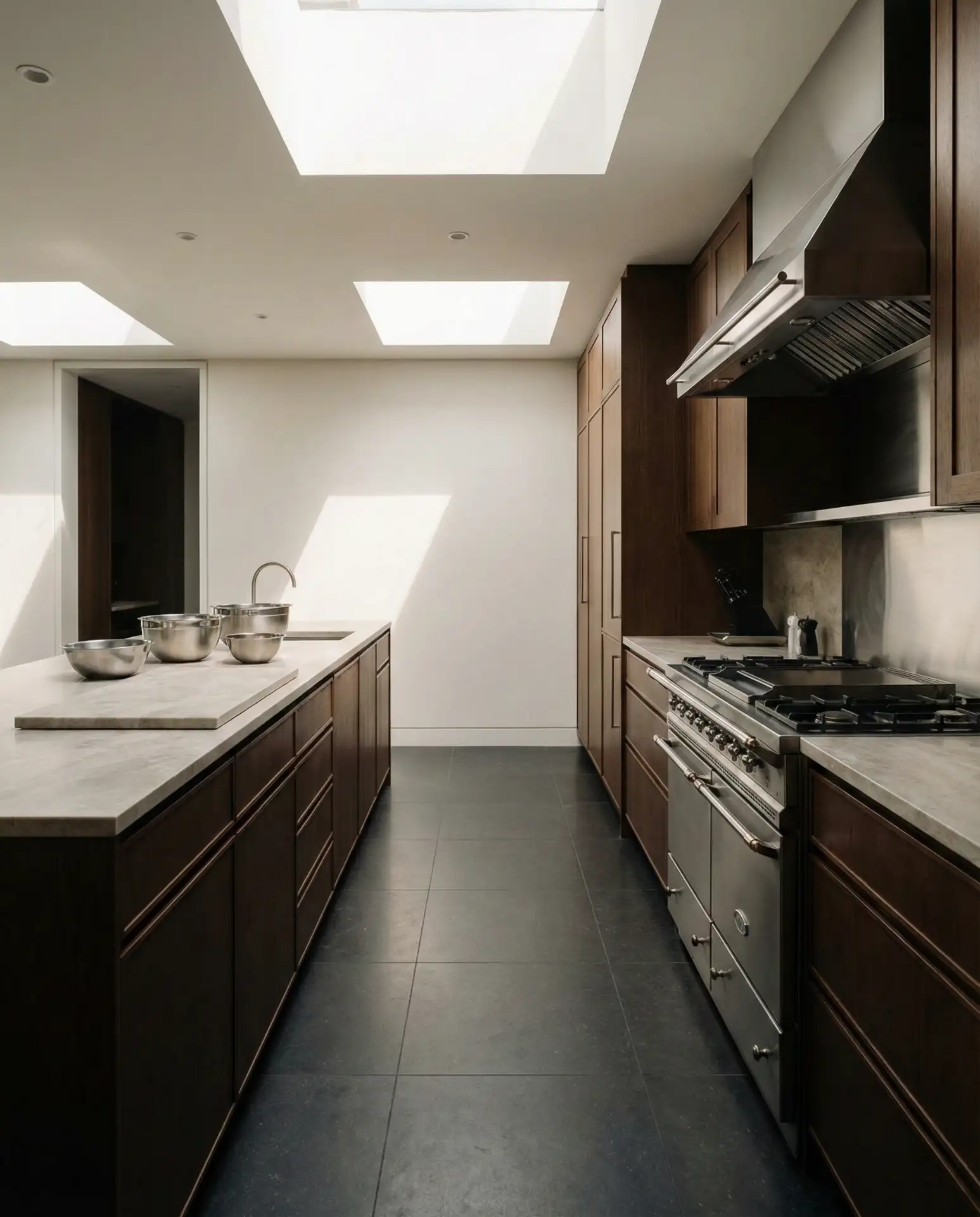 Parallel Kitchen Layout for Efficient-Cooking-Flow 1