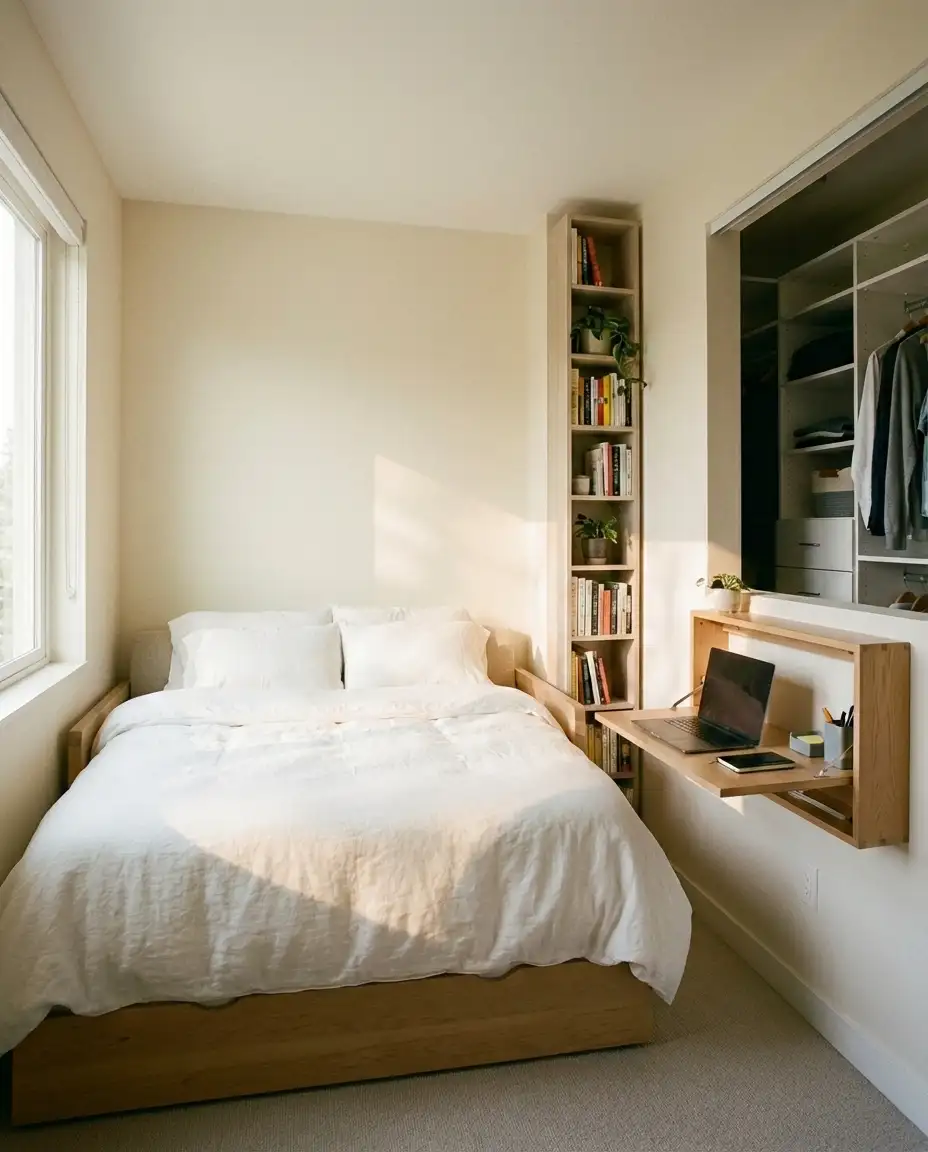 Pull Out Sofa Bed in Modern Fabric 2