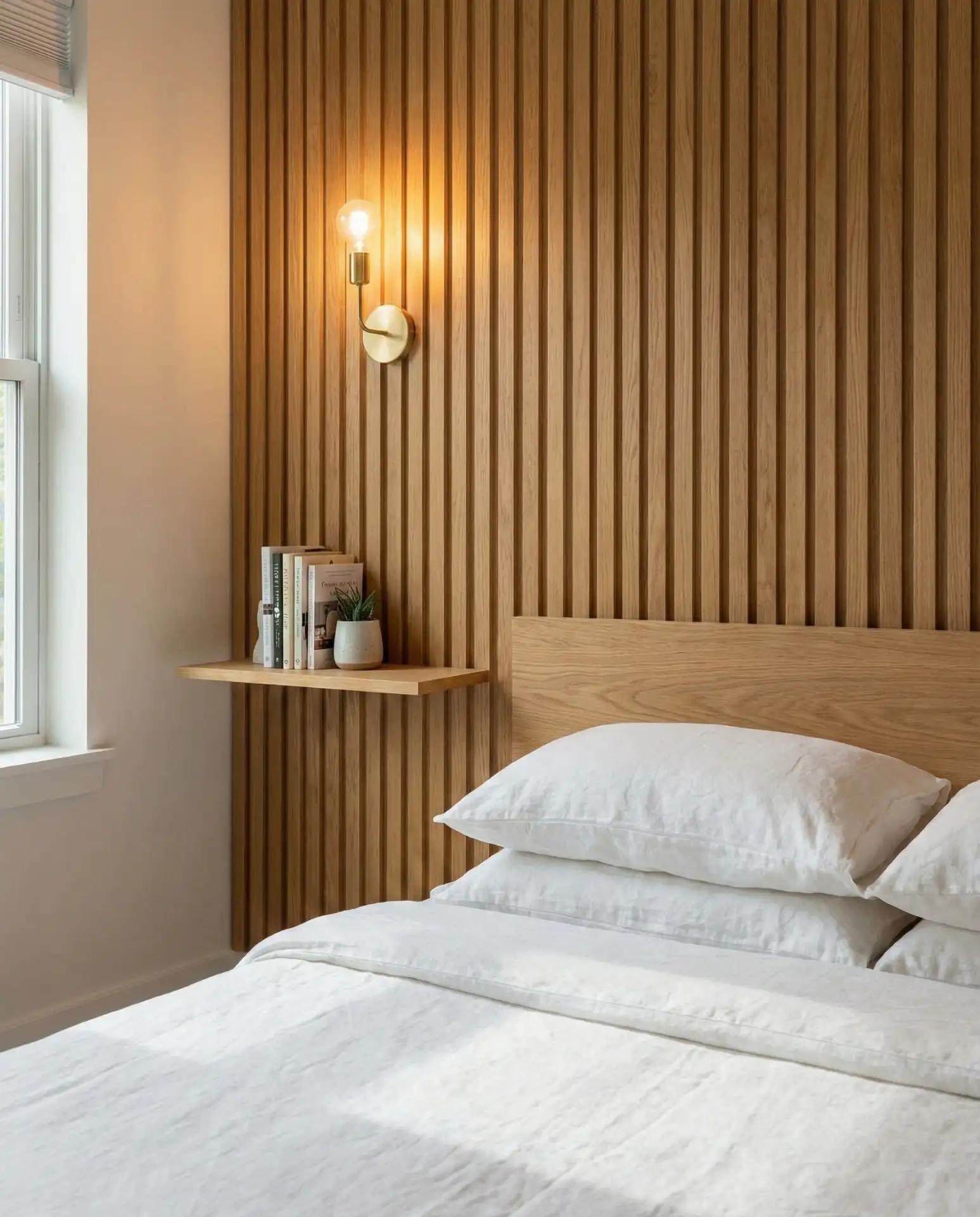 Rich Wood Paneling with Modern Edge 1