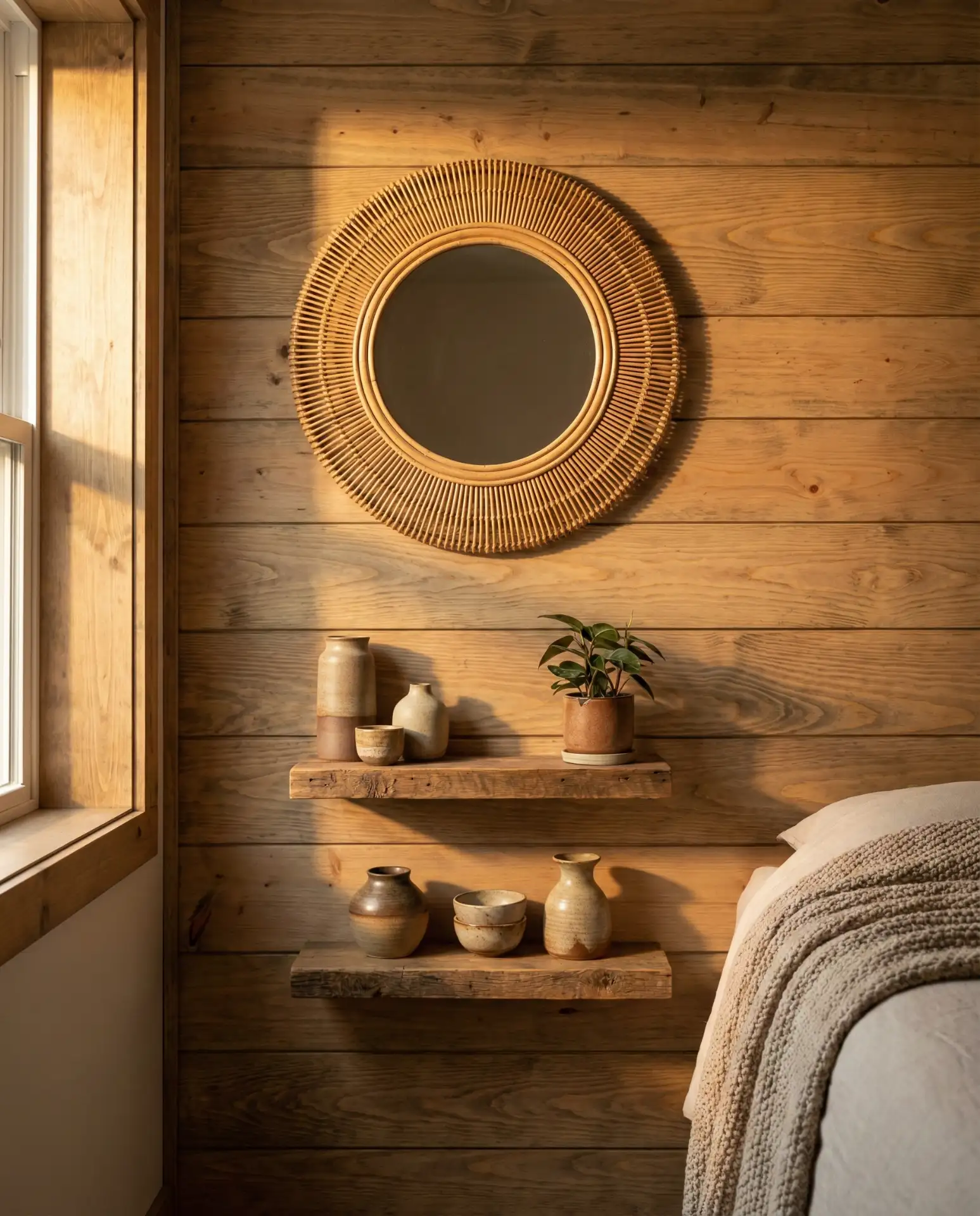 Shiplap Accent Wall 1