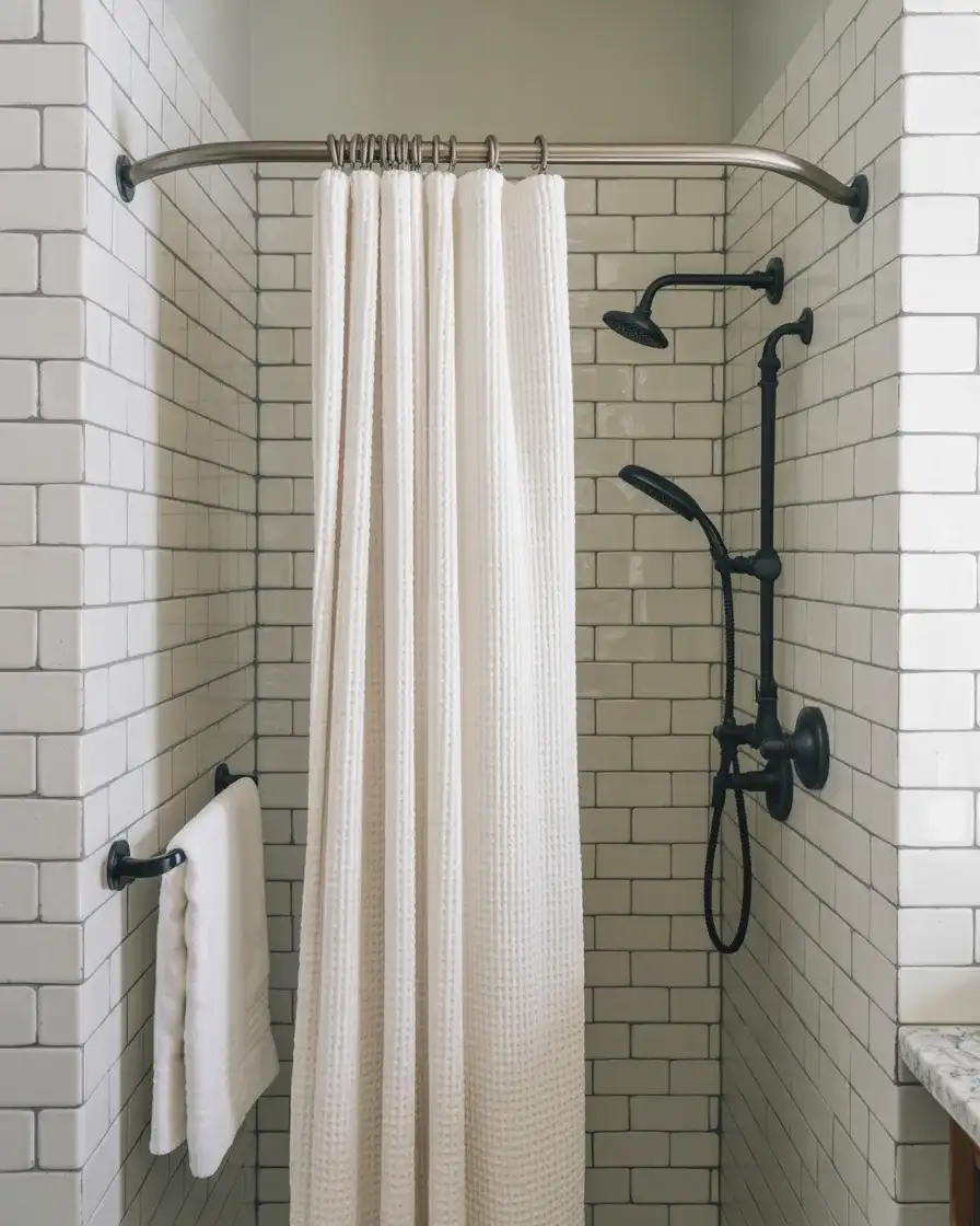 Shower Curtain Walk-In Solutions 2