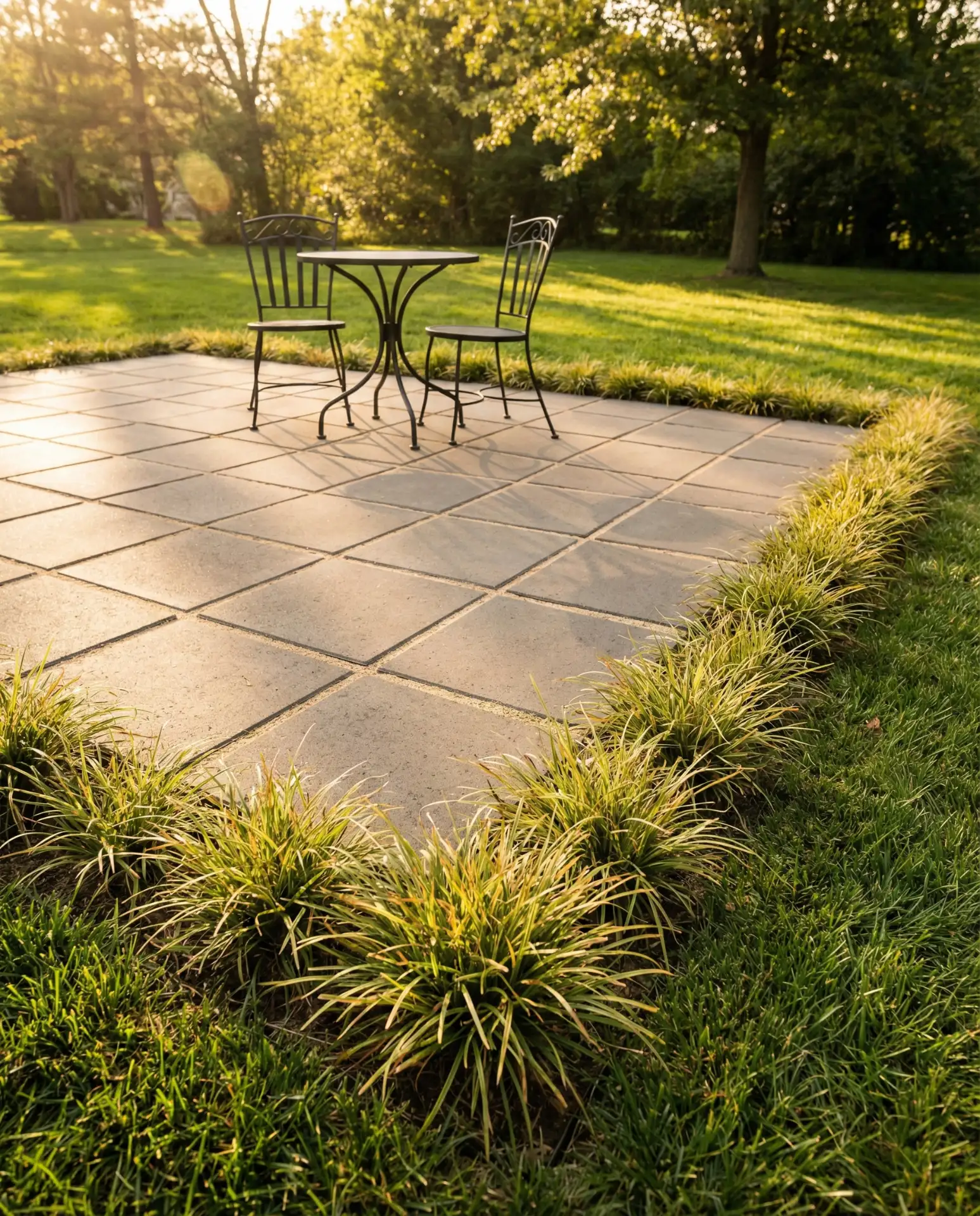 Simple DIY Paver Patio on a Budget 1