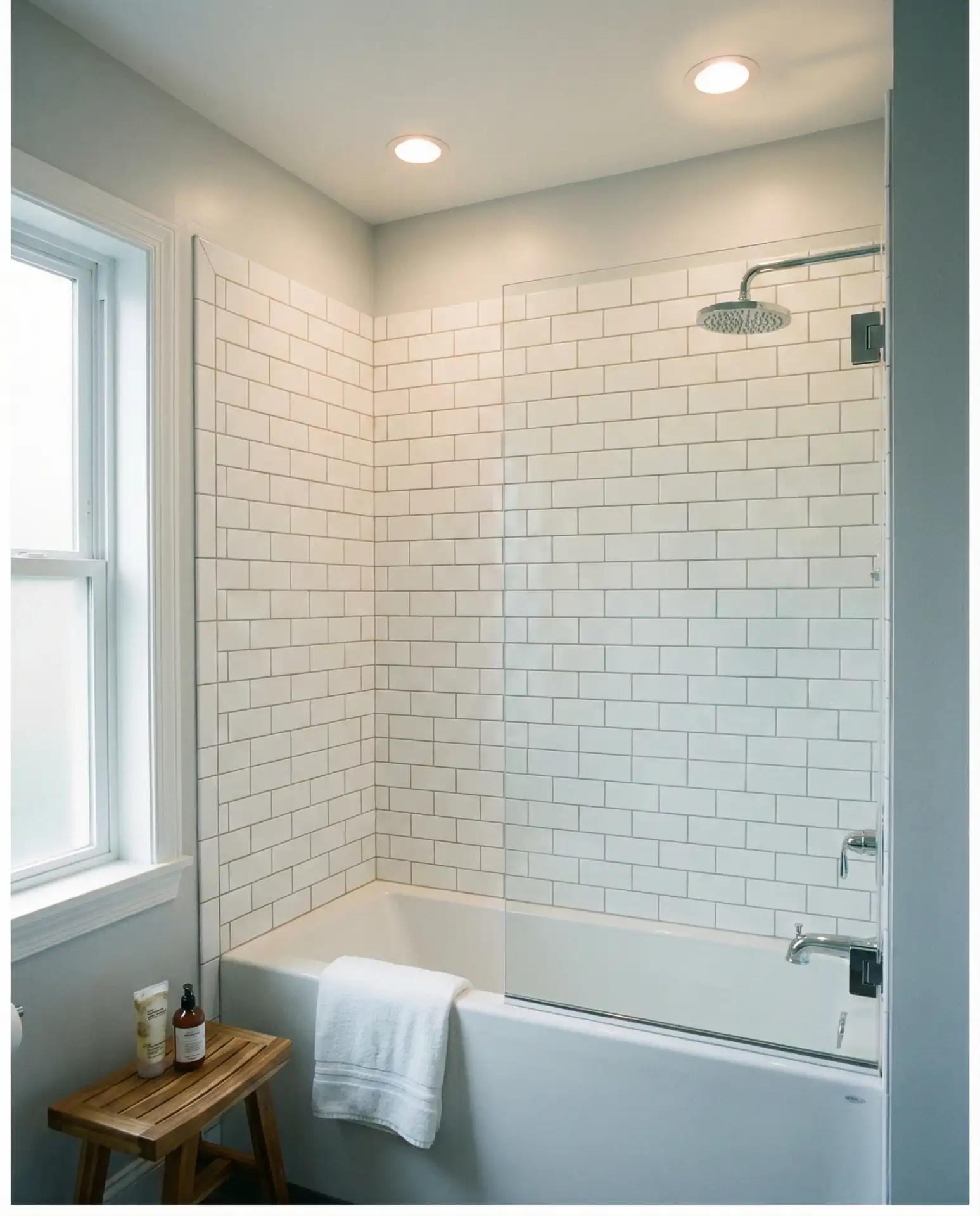 Sleek Modern Tub Shower Combo 1