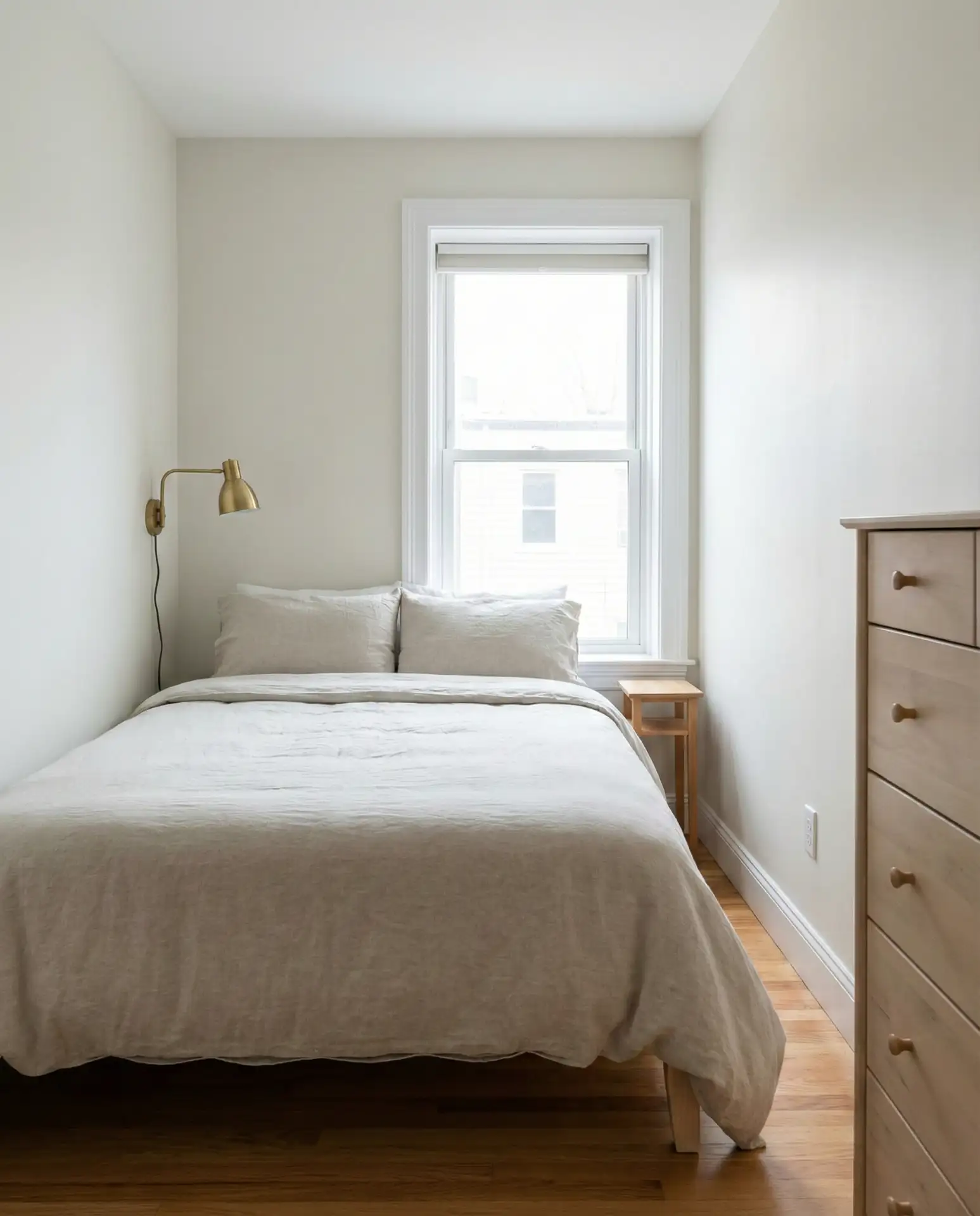 Small Bedroom Layout with Smart Furniture 1