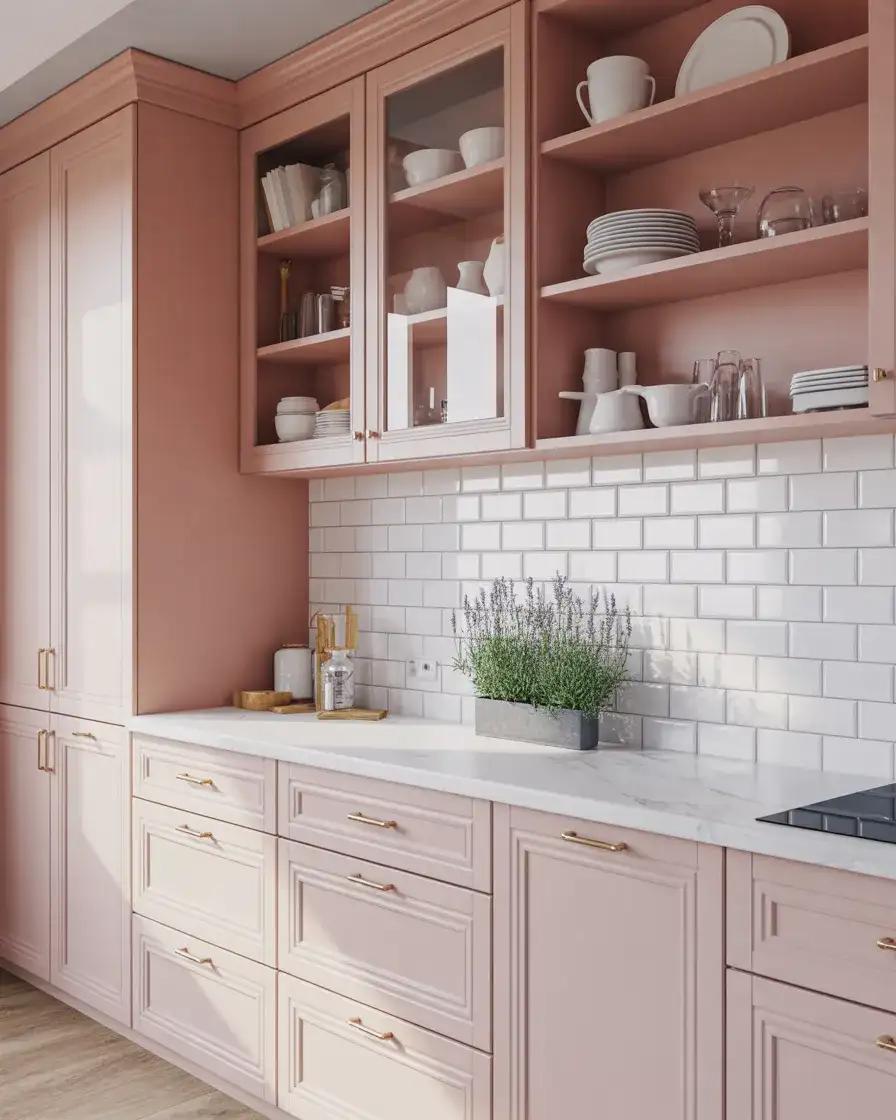 Soft Blush Pink for a Feminine Touch 1