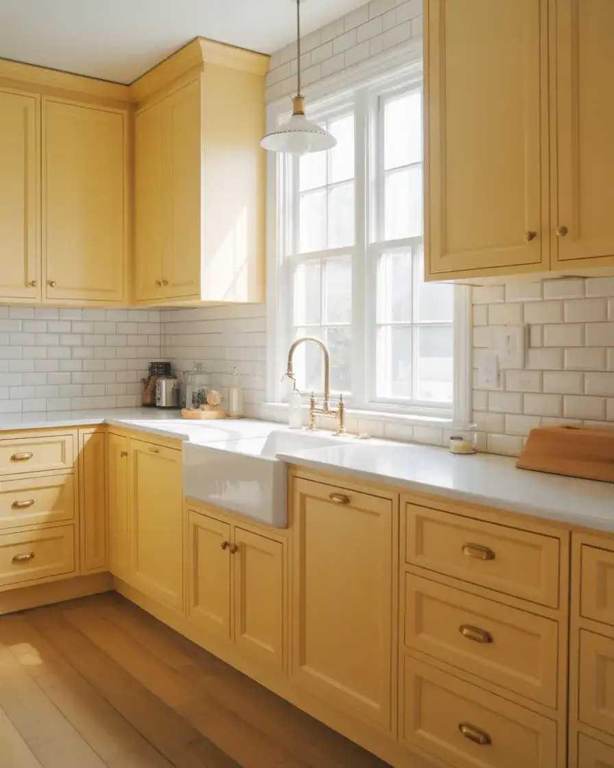 Soft Butter Yellow for Cheerful Energy 1