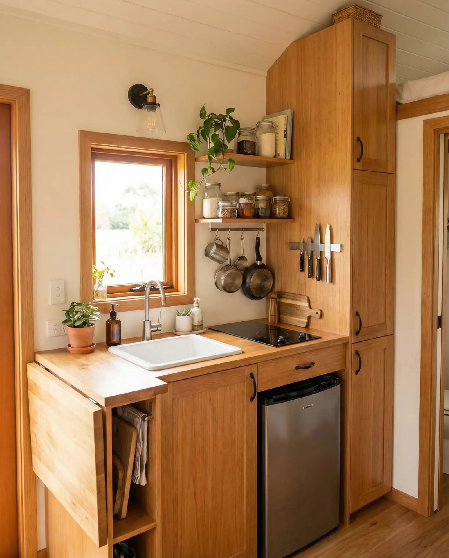 Tiny Kitchen Design for Compact Living 2