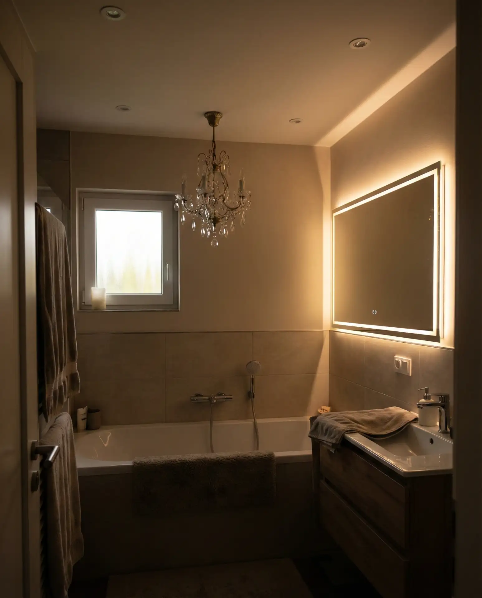 Tub with No Window—Lighting Strategies 2