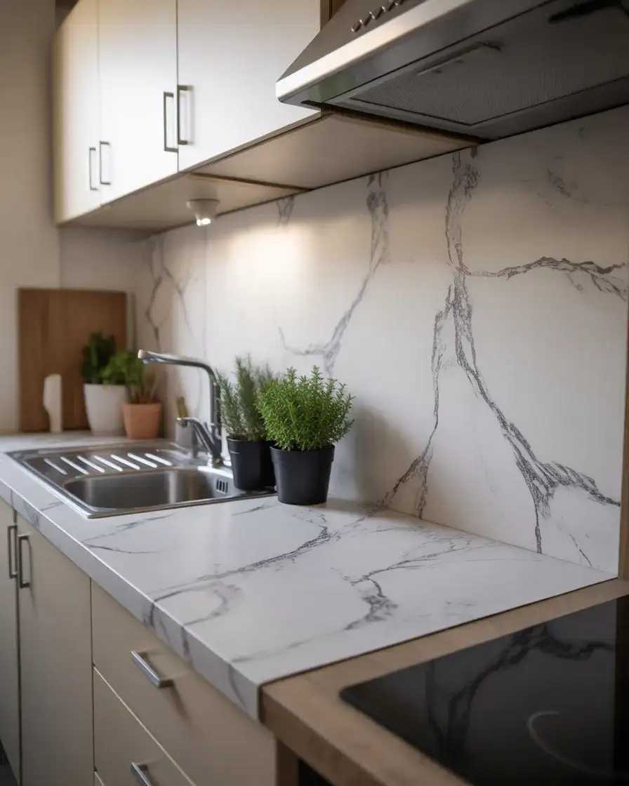 Use Contact Paper for a Countertop or Shelf Makeover 2