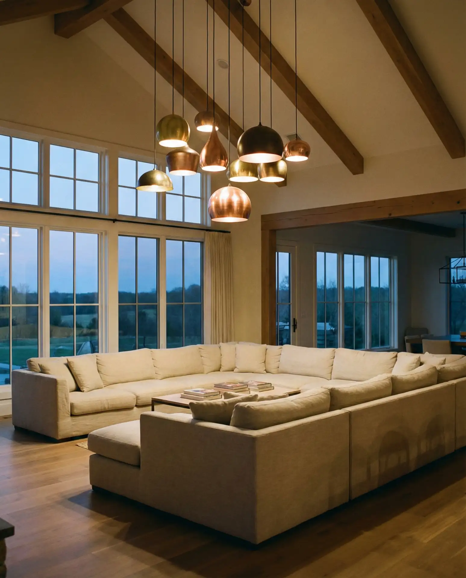 Vaulted Ceiling Pendant Clusters 2