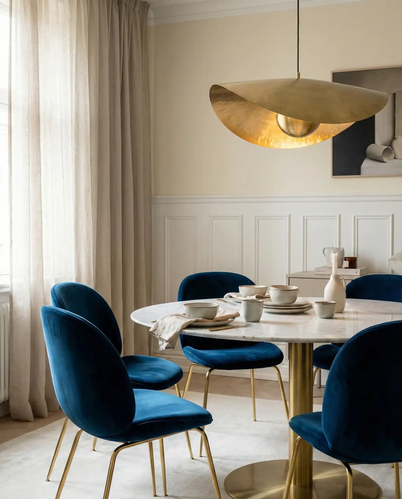 Velvet Dining Chairs That Steal the Spotlight 1