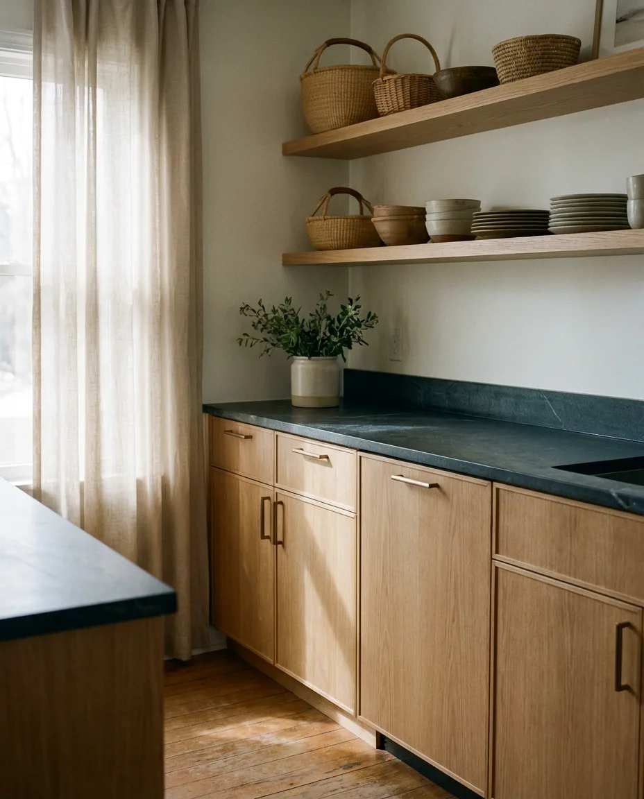 White Oak Cabinets for a Natural, Organic Feel 1