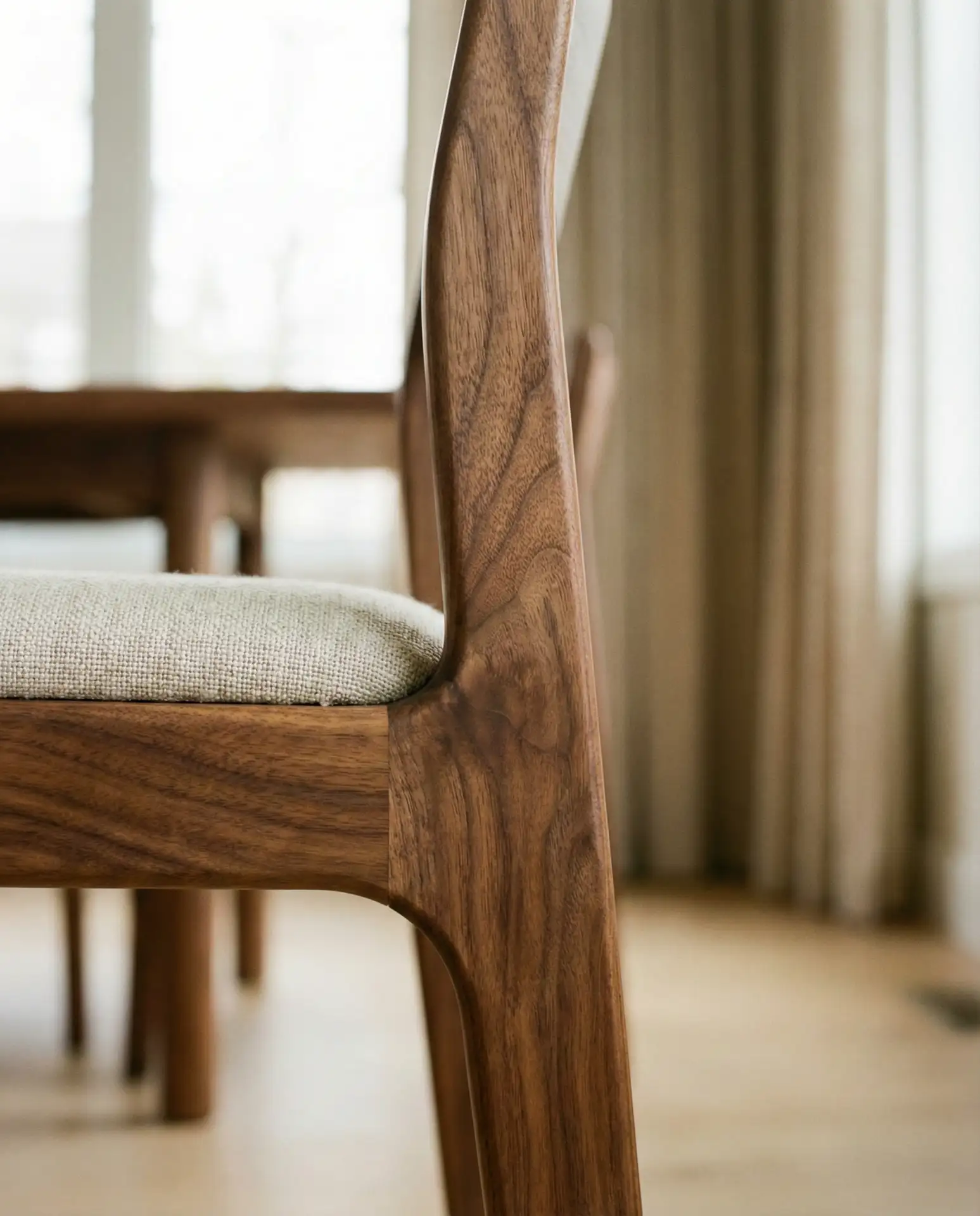 Wooden Dining Chairs With Warmth and Versatility 1