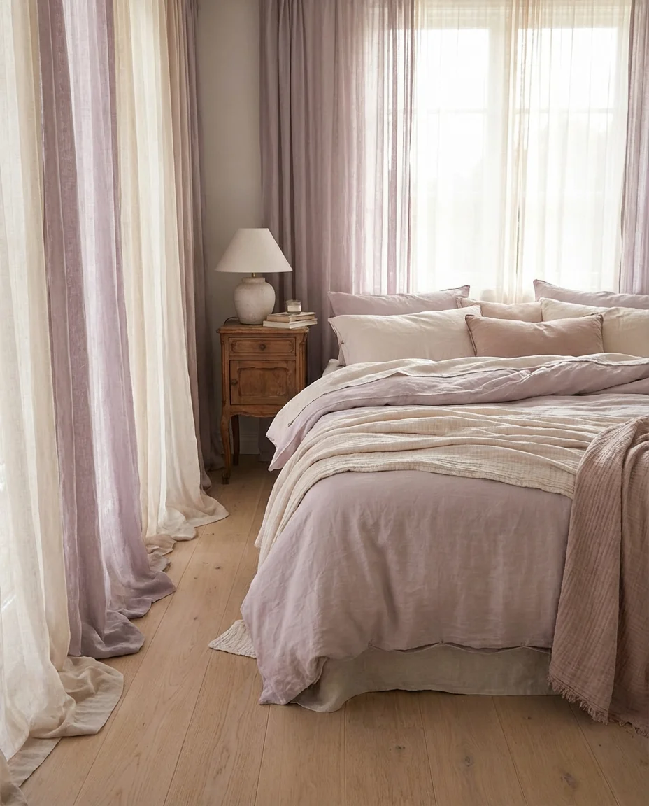 Aesthetic Curtain Inspo for a Dreamy Bedroom 1