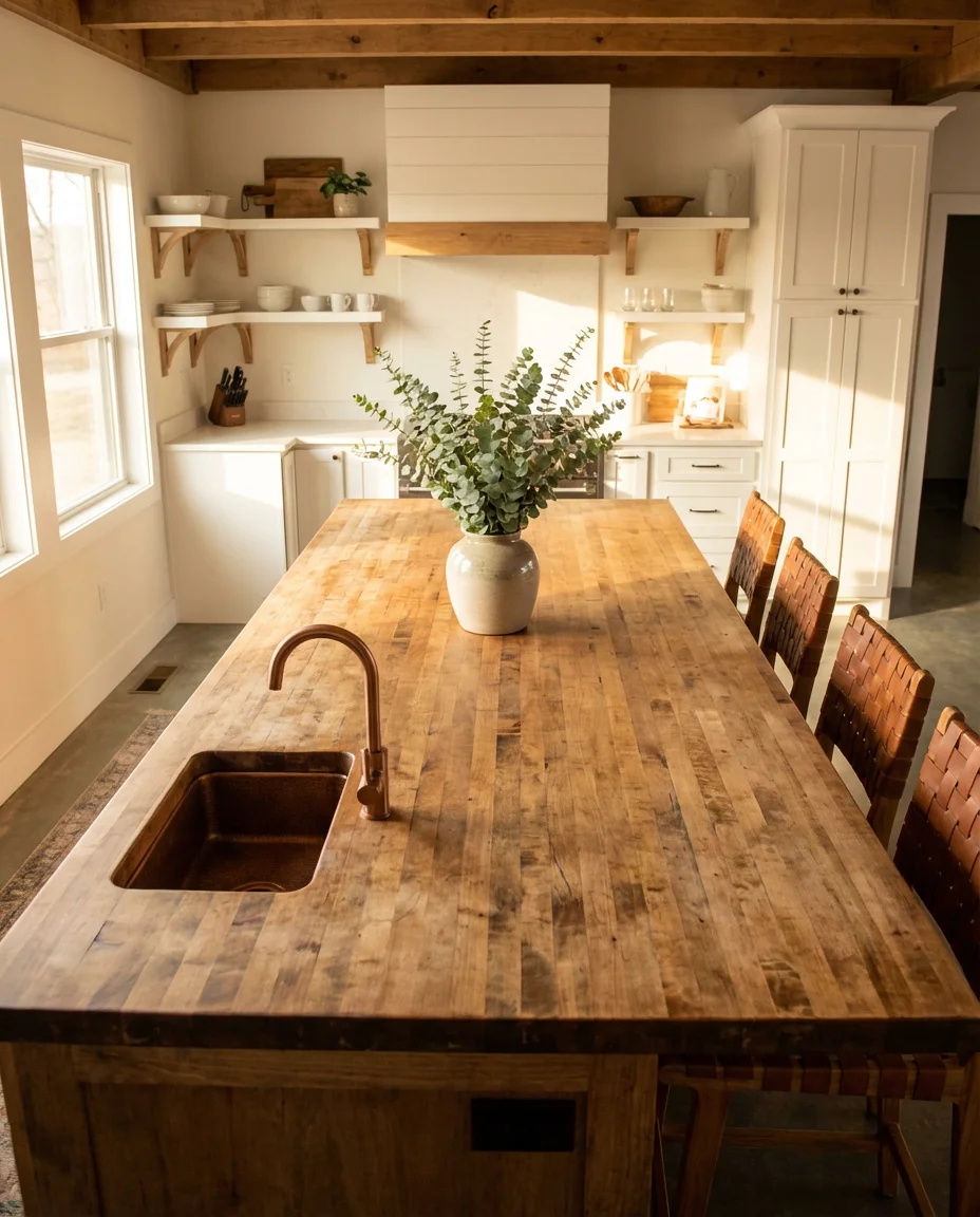 Barndominium With Stunning Kitchen Island 2