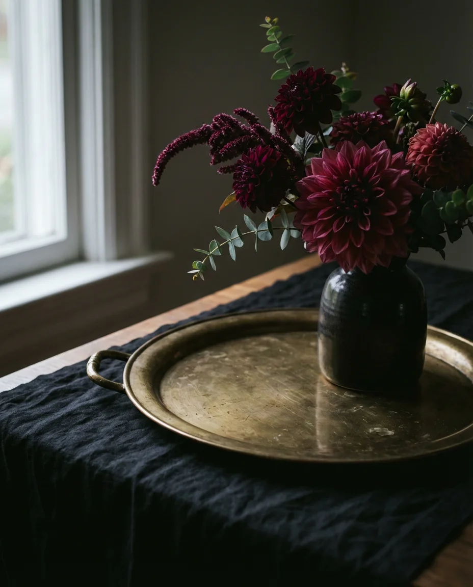 Black and Brass Events Wedding Buffet 2