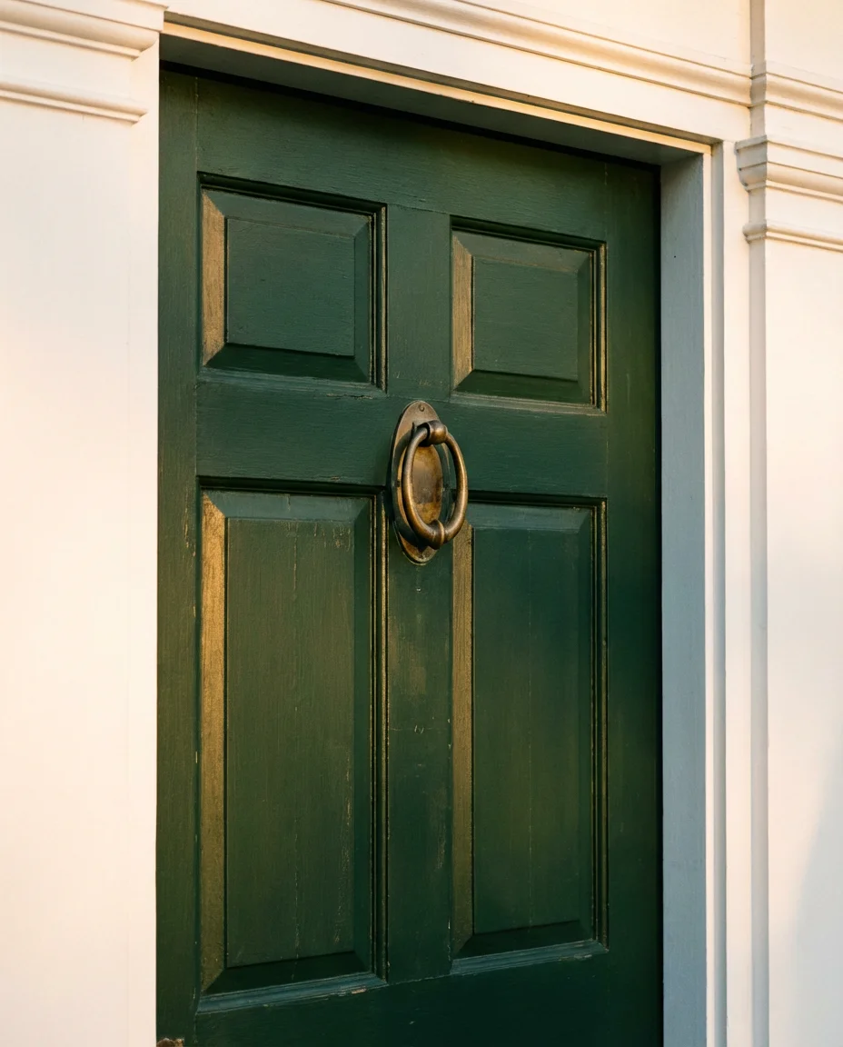 Bold Green Entry Door on a Light-Colored Cape-Cod-2.webp
