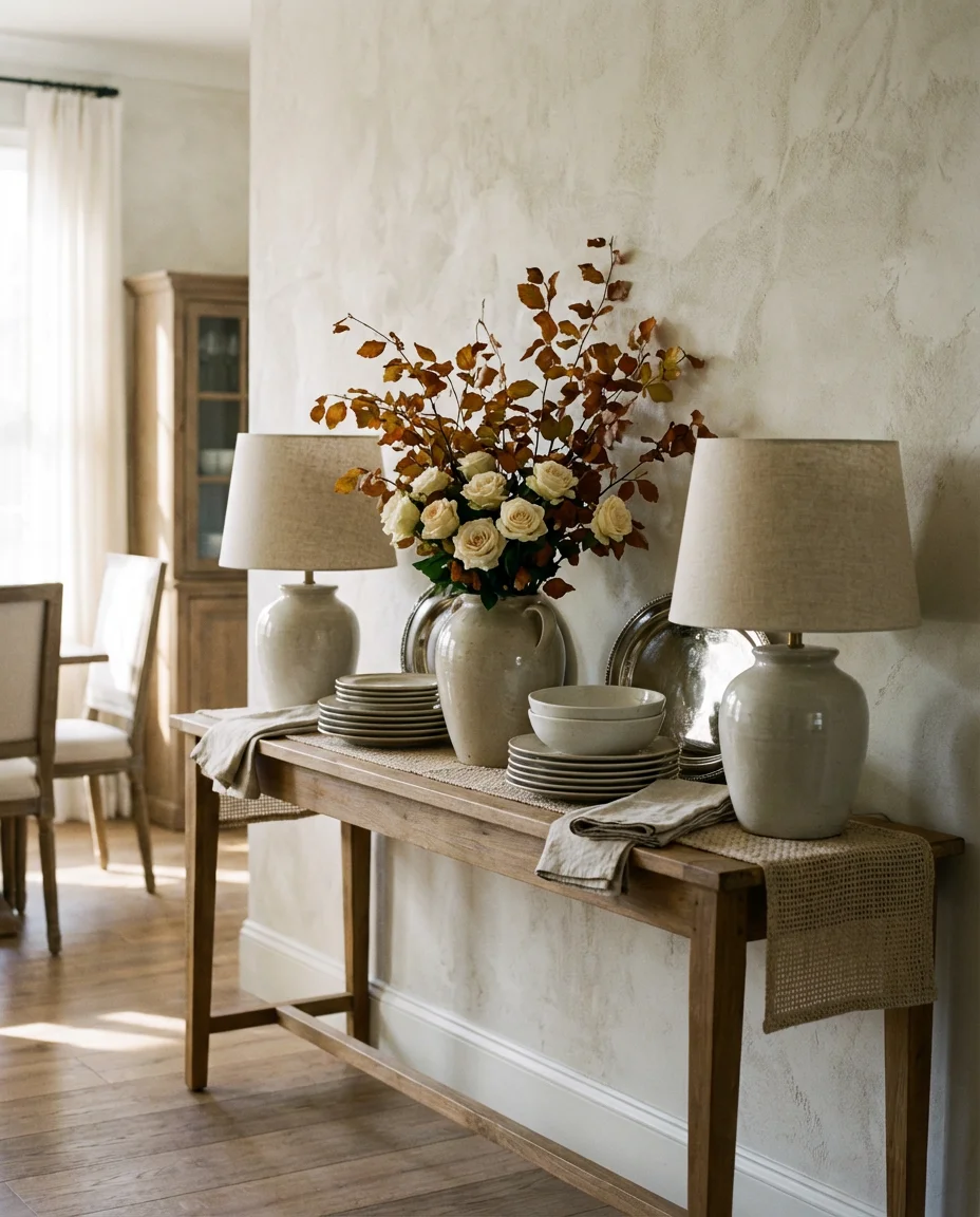 Console Table Buffet for Elegant Dining Rooms 1