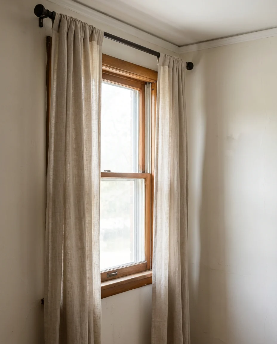 Curtain Ideas for Small Windows in a Compact Bedroom 2