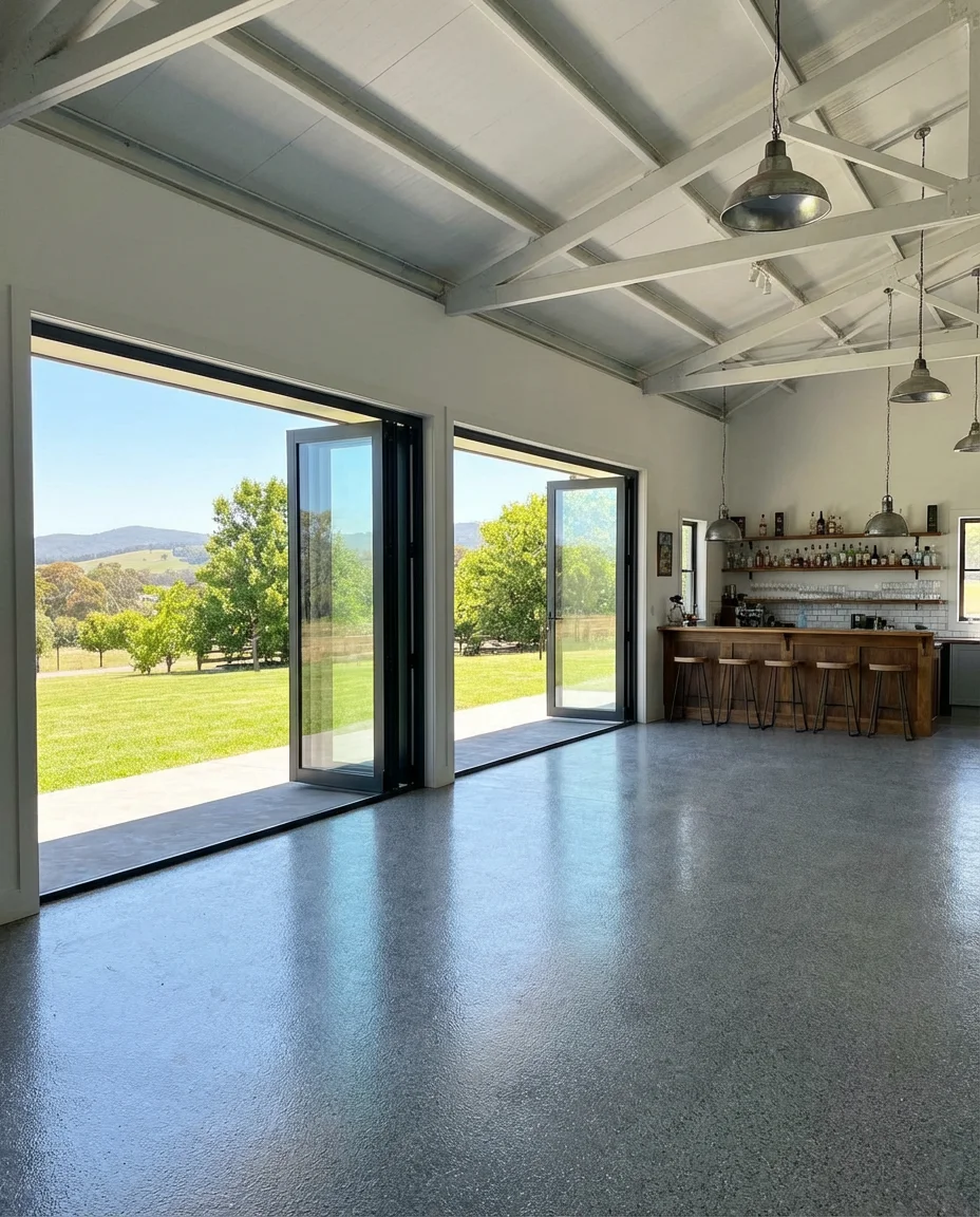 Garage Barndominium With Oversized Doors 1