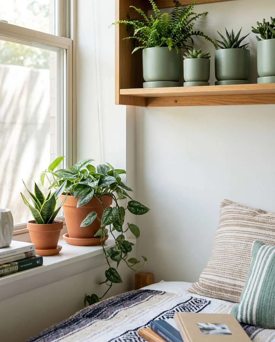 Green Plant Wall and Biophilic Touches 1